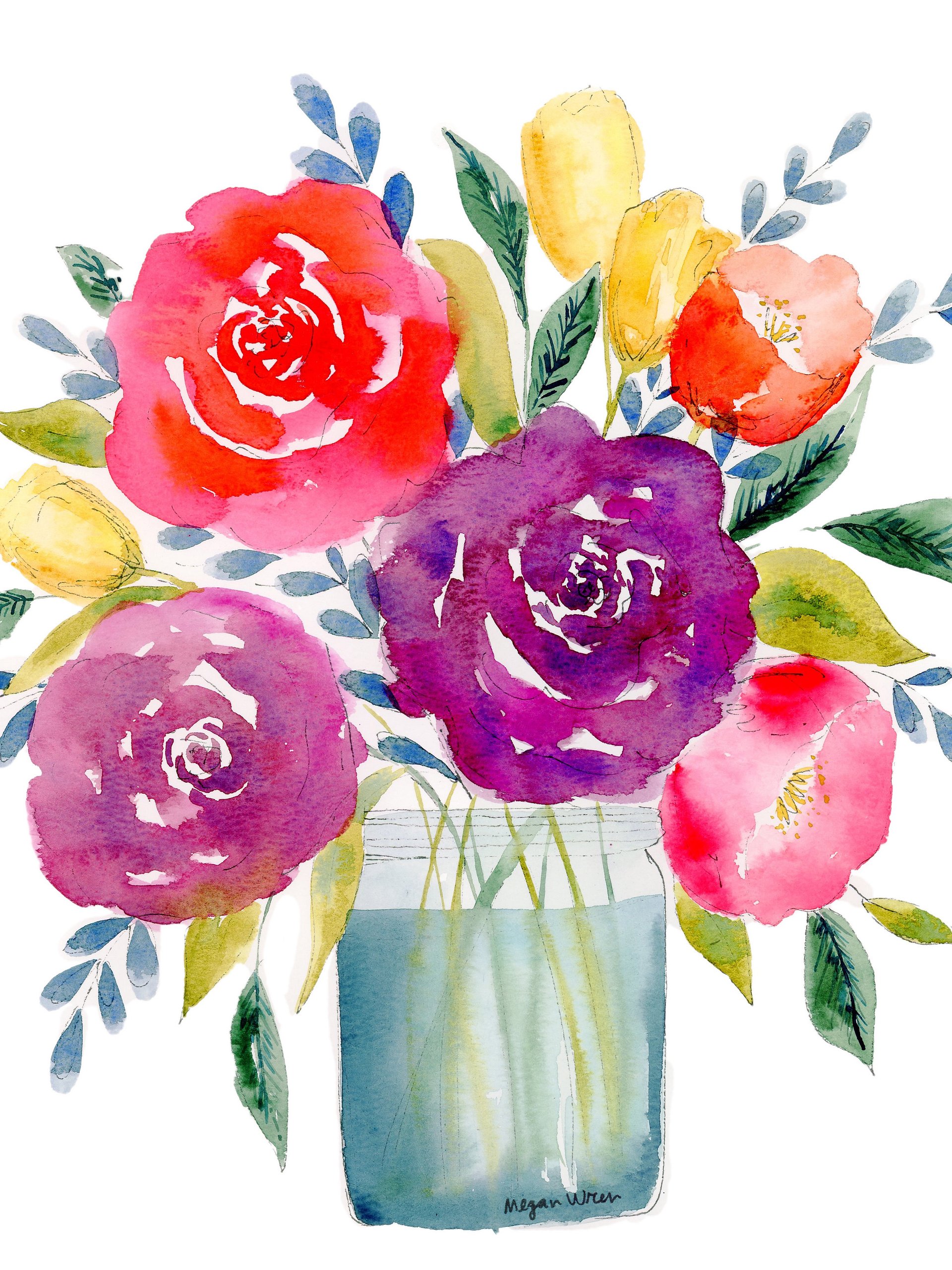Magnetic Phone Case - Bold Blooms product image (2)