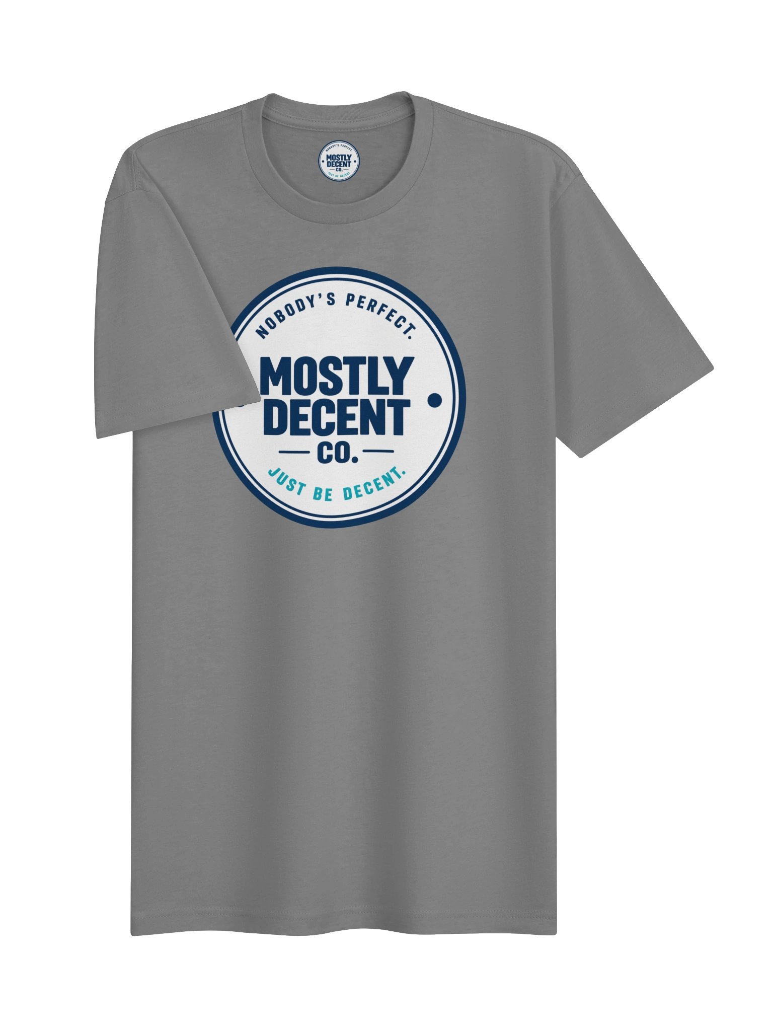 Mostly Decent Co. T-shirt product image (35)