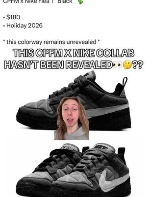 CPFM X NIKE DROPS HOLIDAY 2026… WILL THEY REVEAL IT SOON👀🔥?? . #sneakers #cpfm #nike #copordrop #upcomingsneakers 