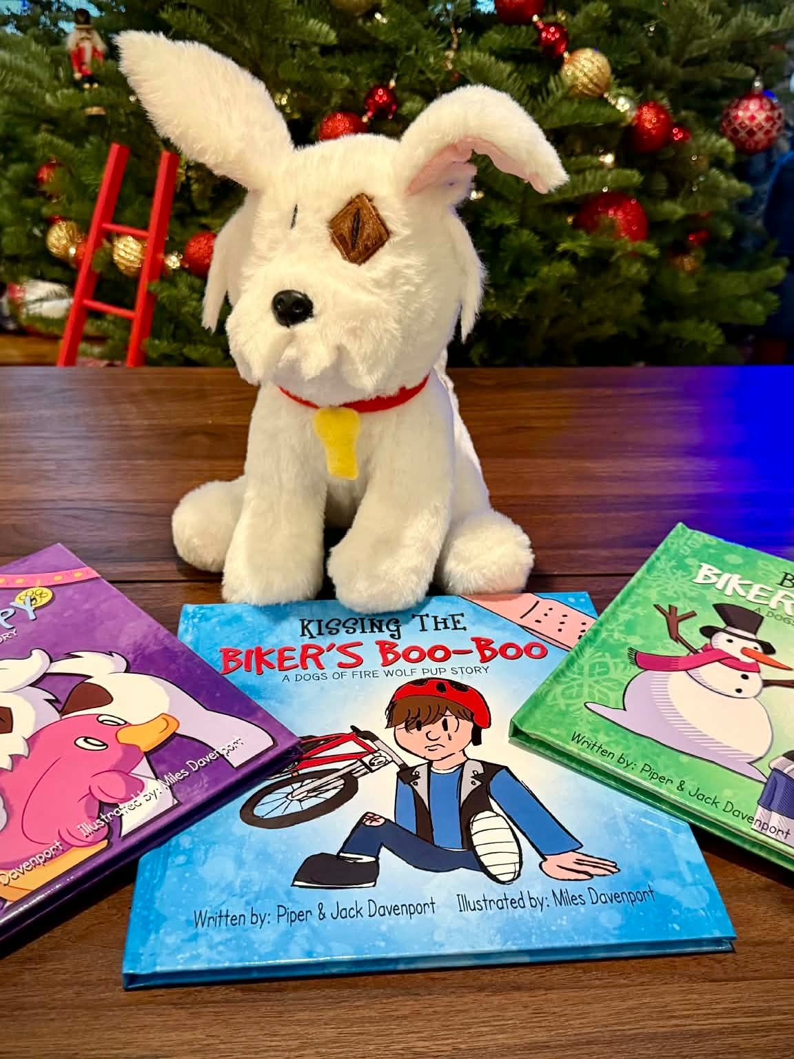 Wolf Pup Children's Book Set with Patches the Puppy Plush Toy product image (2)