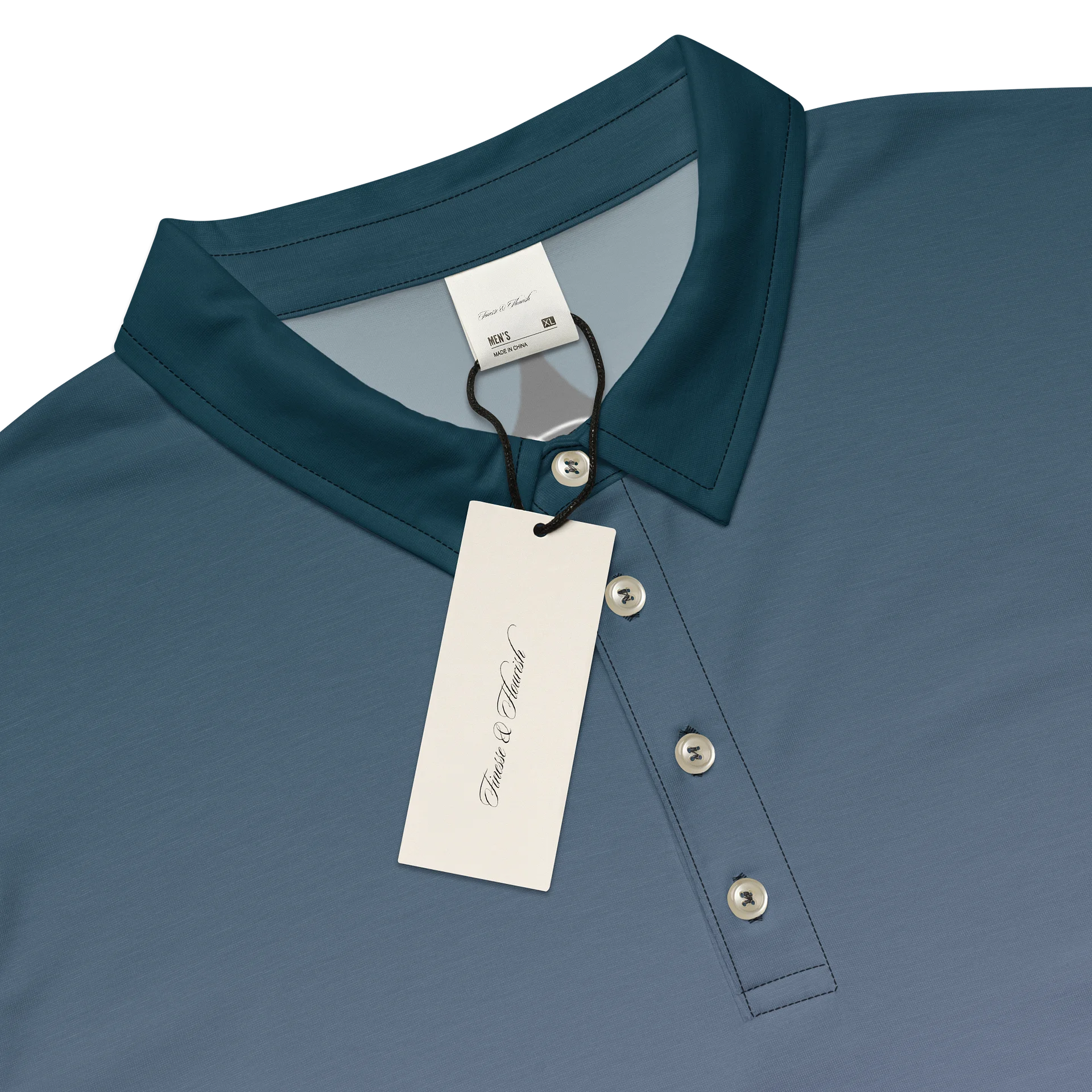 F&F Night Fade Slim Fit Polo Shirt product image (4)