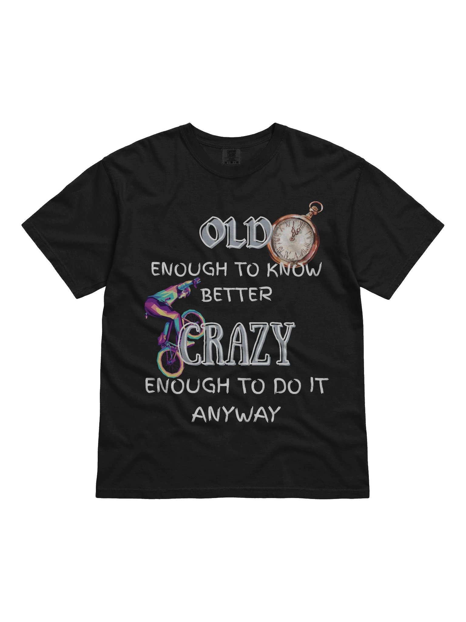 Vintage Cyclist Graphic Tee product image (1)