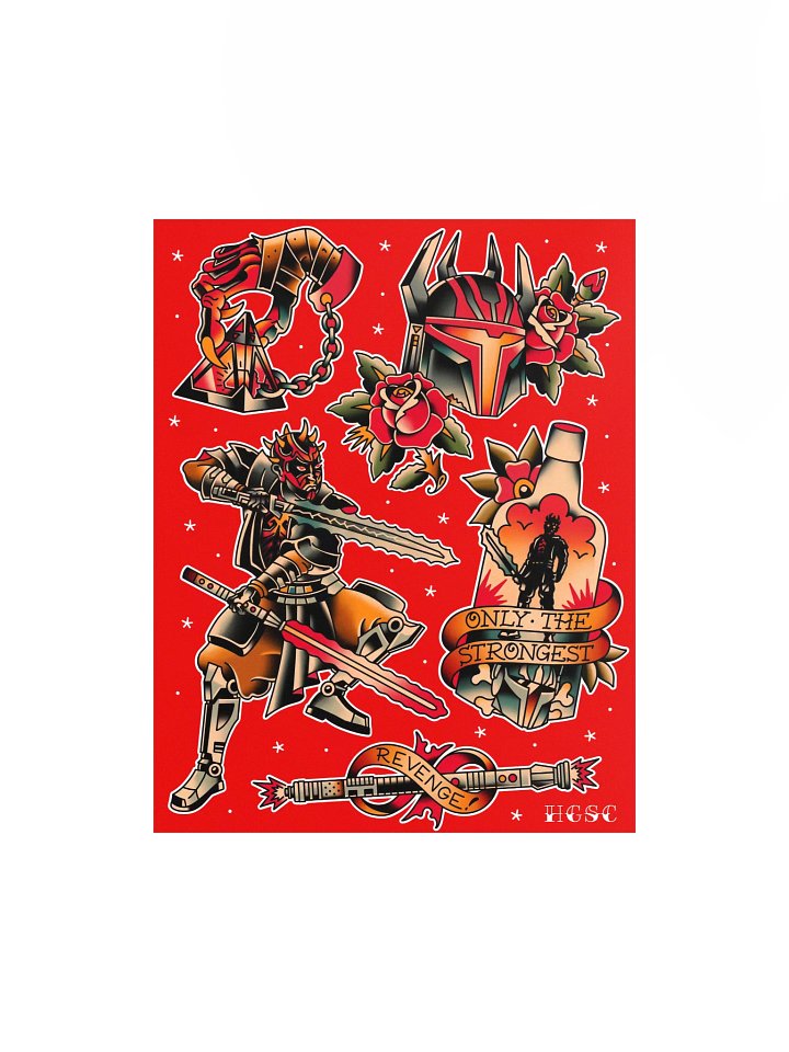 The Shadow - Maul Flash Print product image (1)