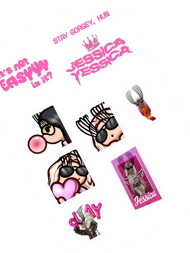 JESSICA YESSICA – STICKER SHEET product image (1)