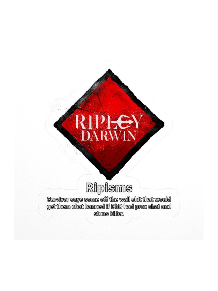 DbD Fun: Ripisms Sticker product image (2)