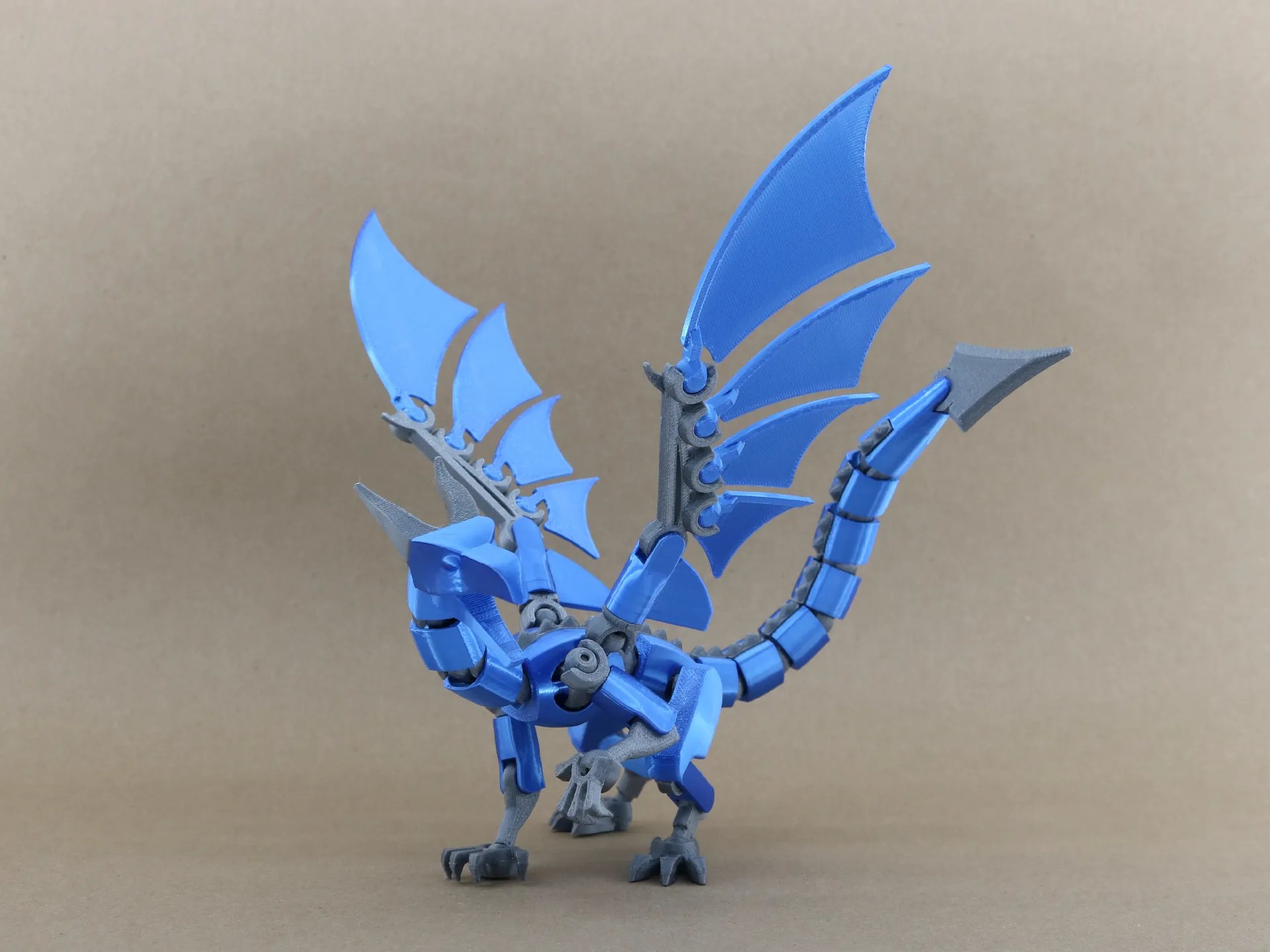 Dragon action figure STL product image (3)
