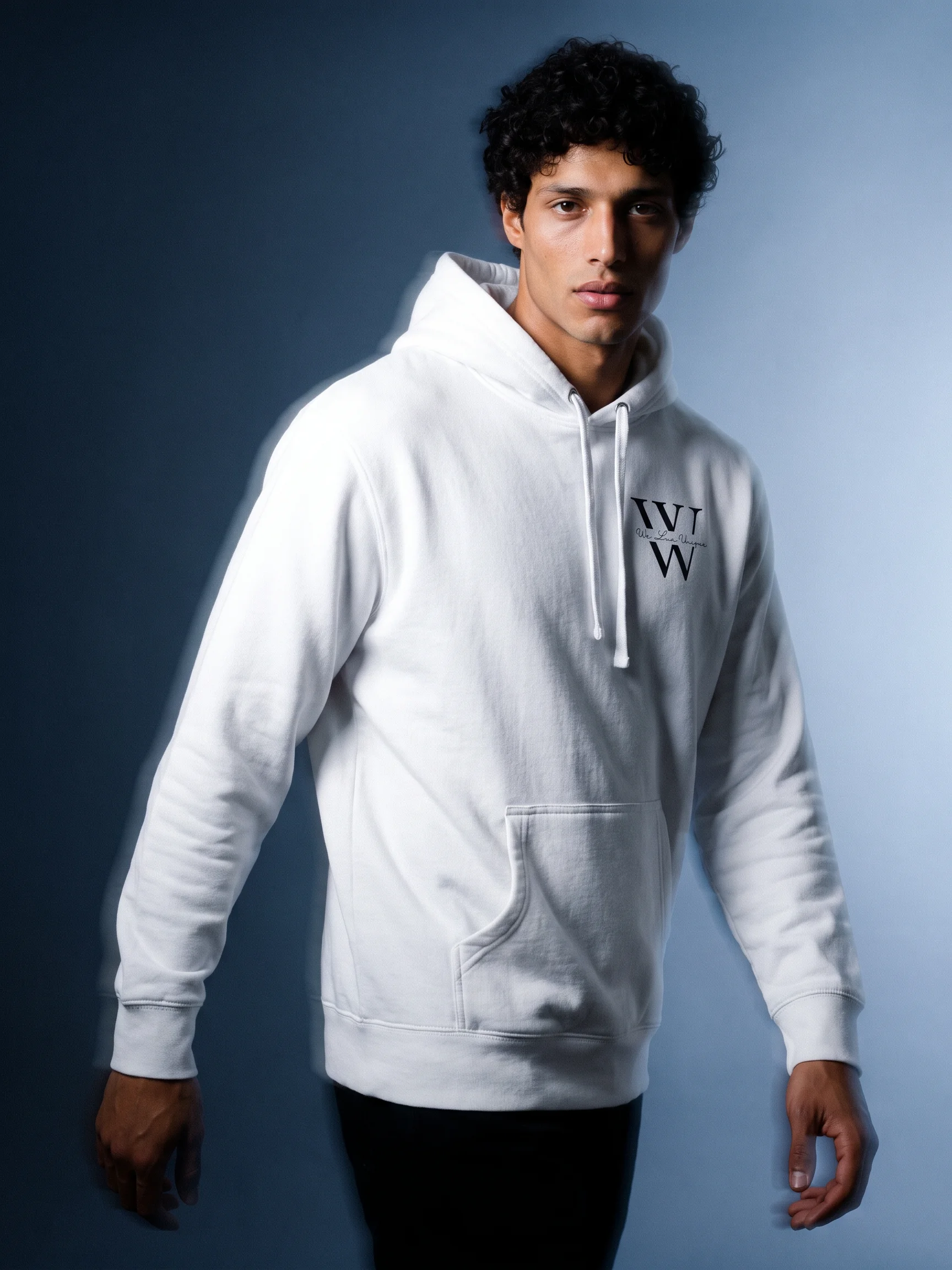 WLU Logo On Left Chest (black) product image (2)