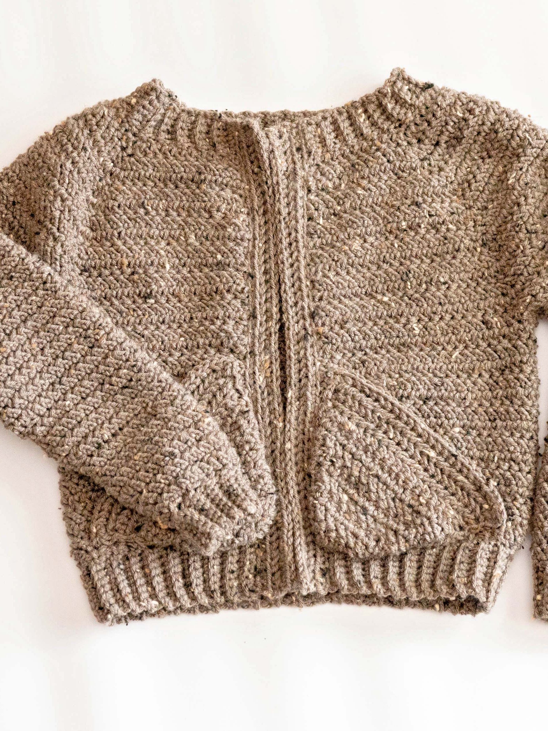 Cascade Child Crochet Cardigan Pattern product image (7)