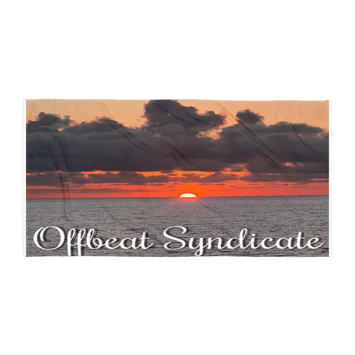 Offbeat Syndicate Sunset Beach Towel product image (1)