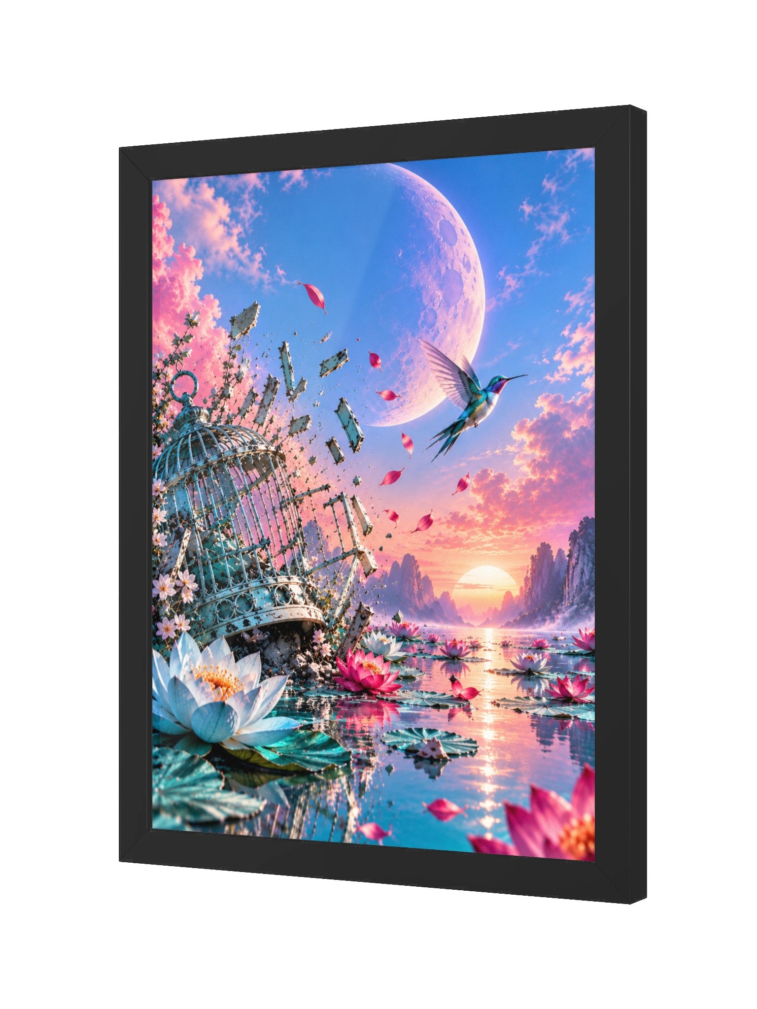 THE BREAKING POINT | Framed Art Print product image (3)