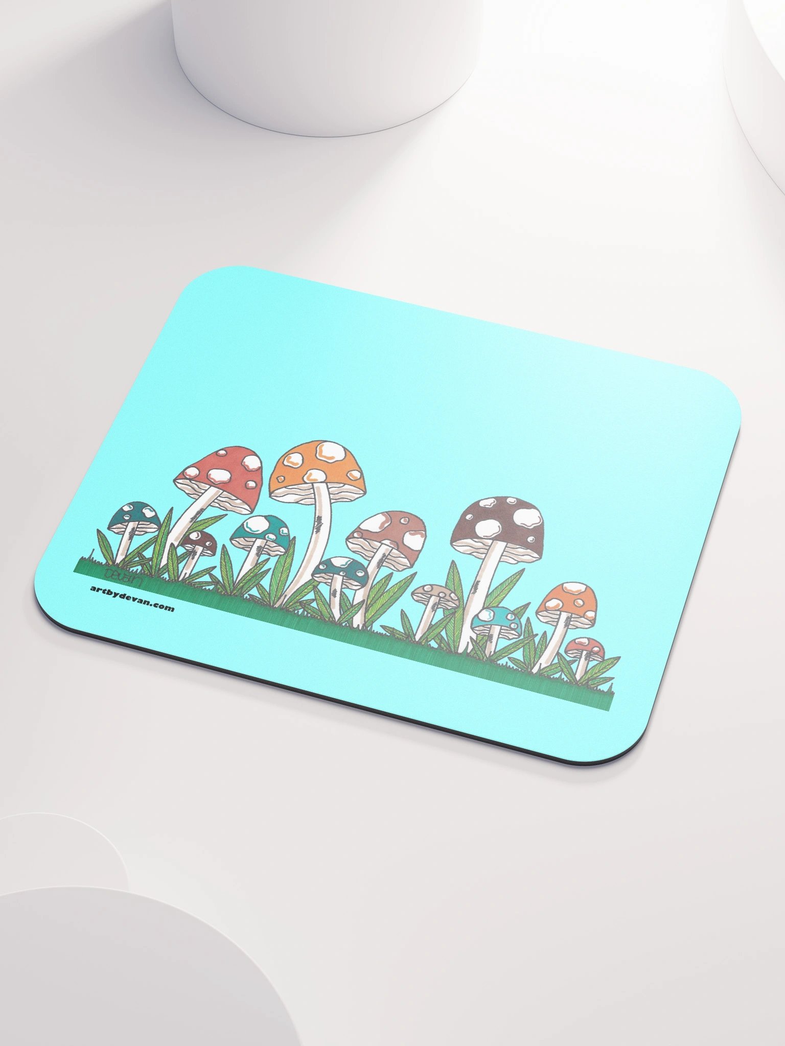 Funky Mushrooms Mousepad product image (3)