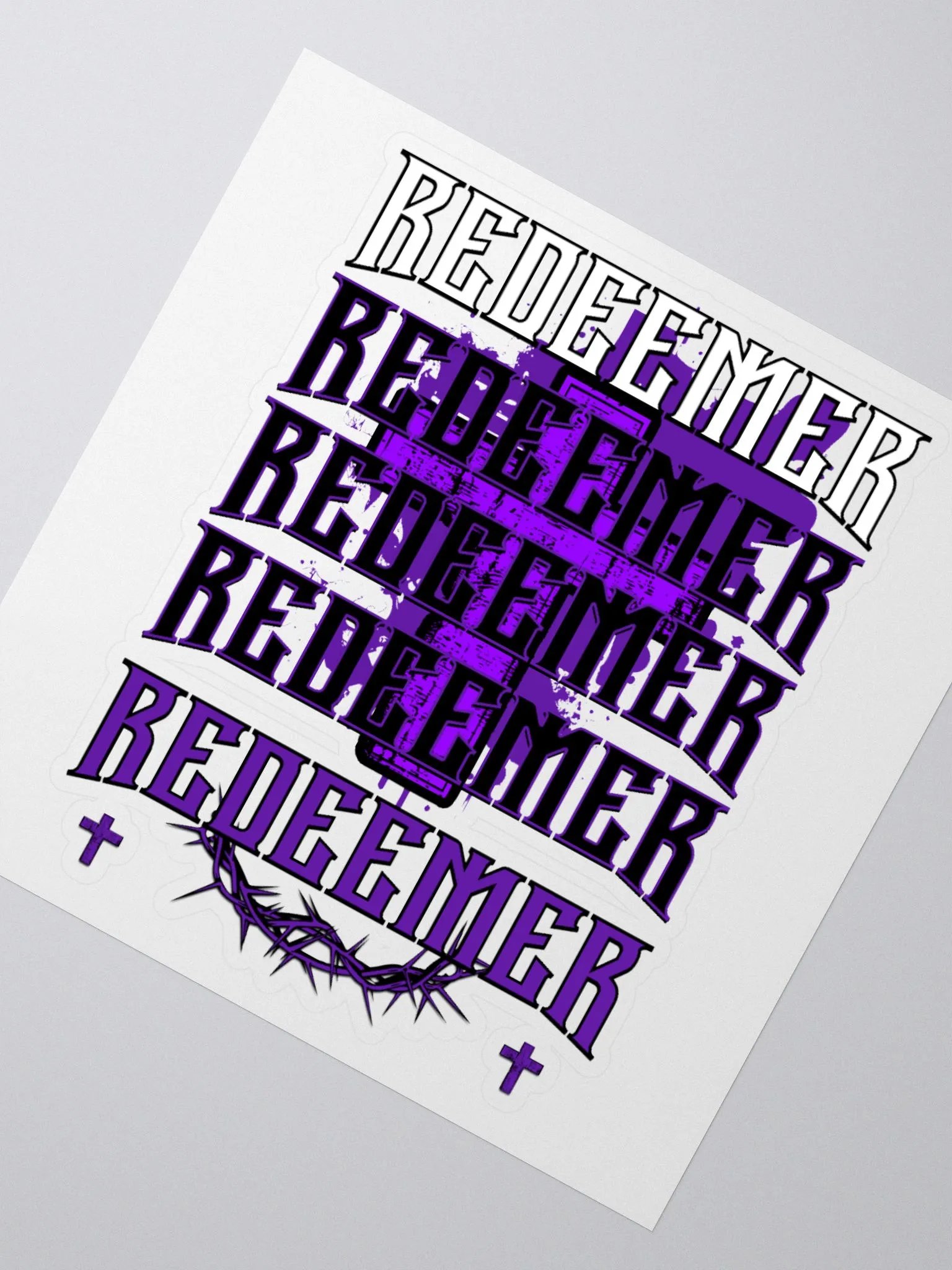 REDEEMER Logo Stickers product image (2)