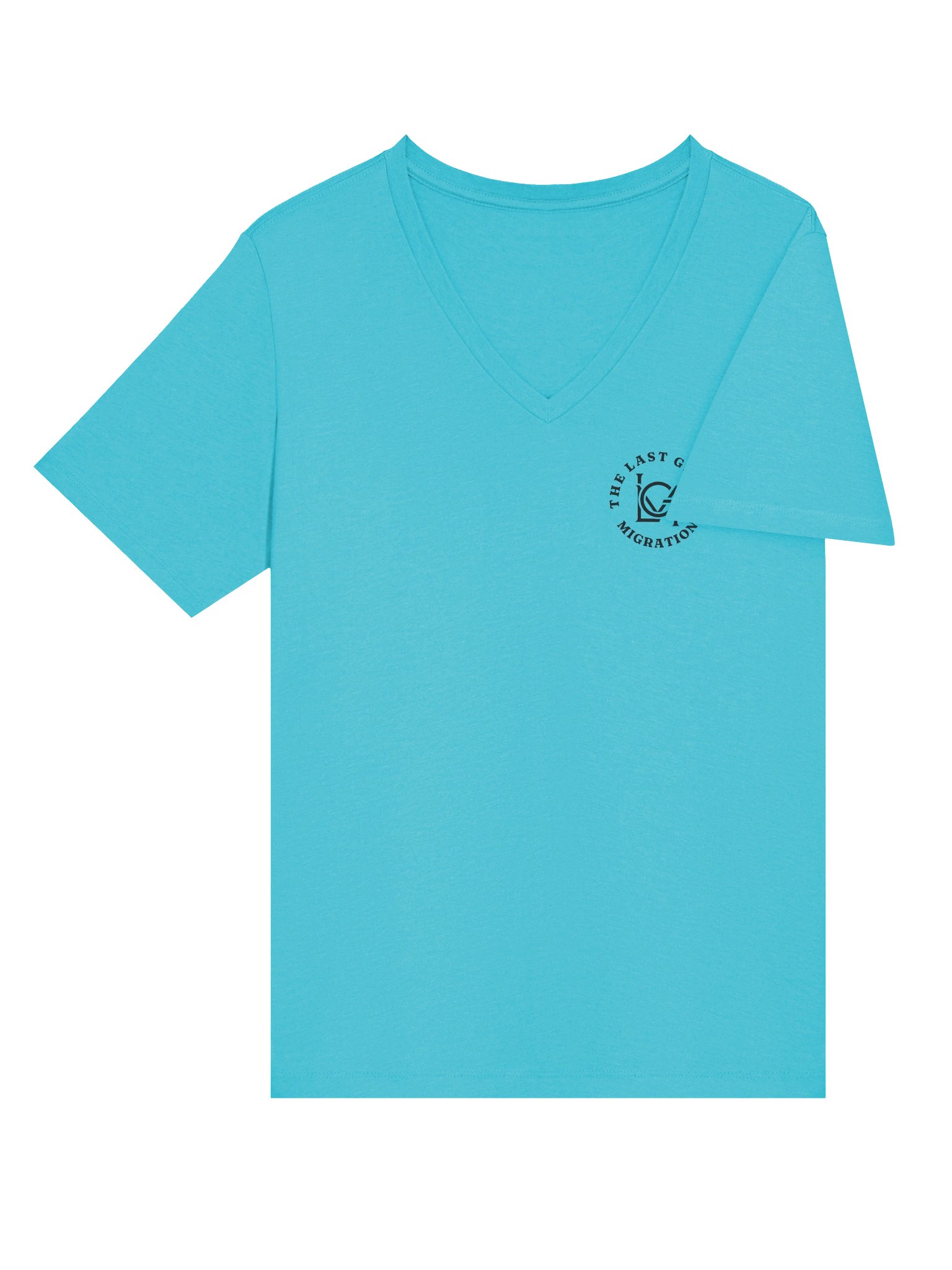 The Migration V Neck Ring Front (Women's) in Turquoise product image (4)