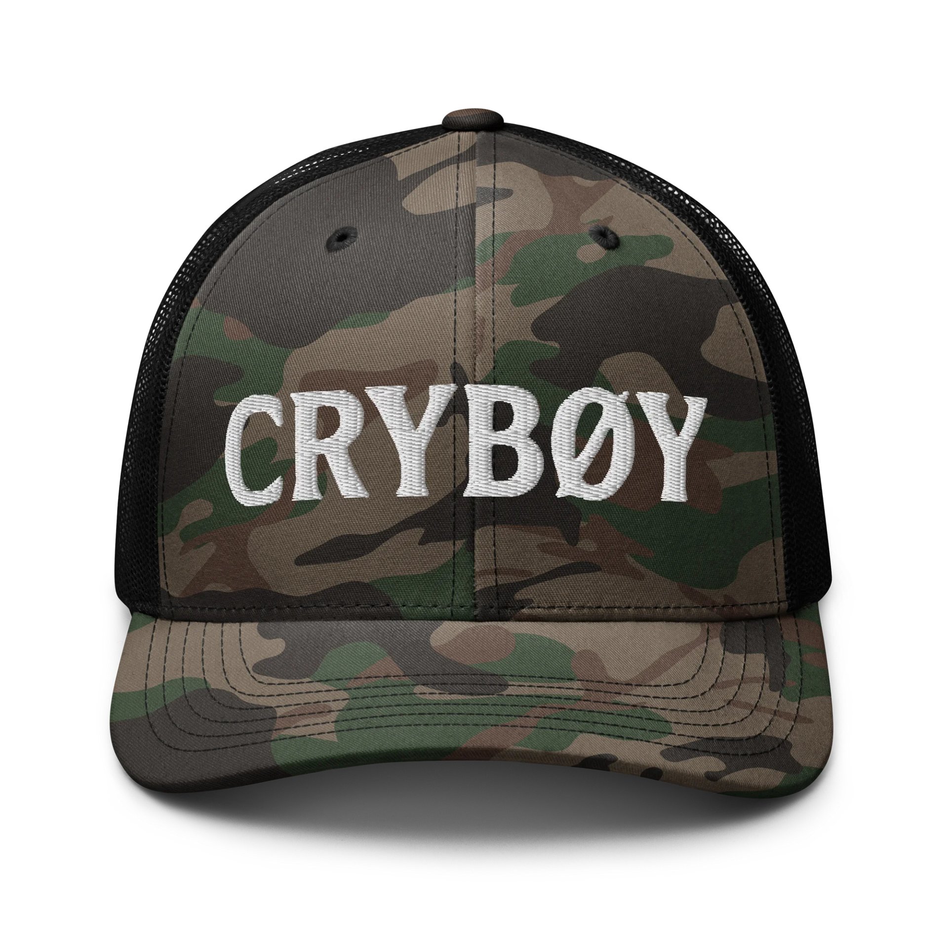 CRYBØY CAMO HAT product image (1)