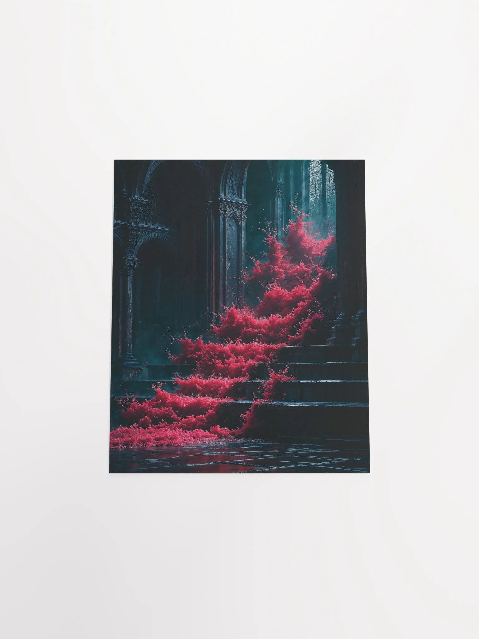 Crimson Cathedral Chaos Poster product image (25)