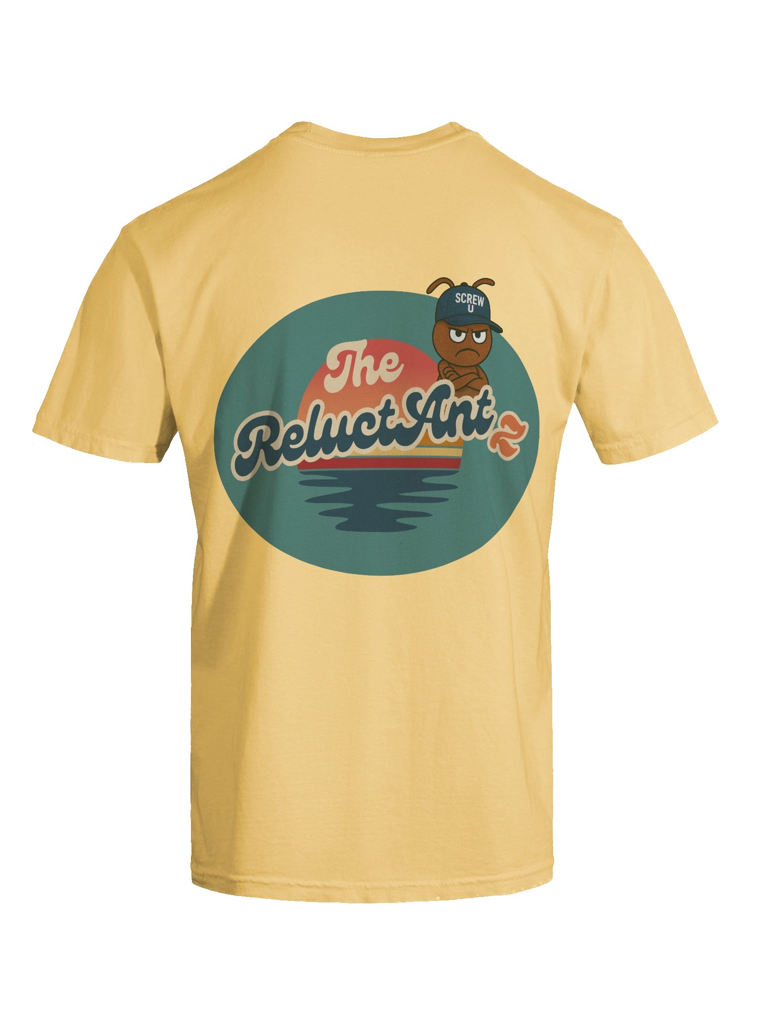 Screw U T-Shirt by The ReluctAntz – Butter product image (9)
