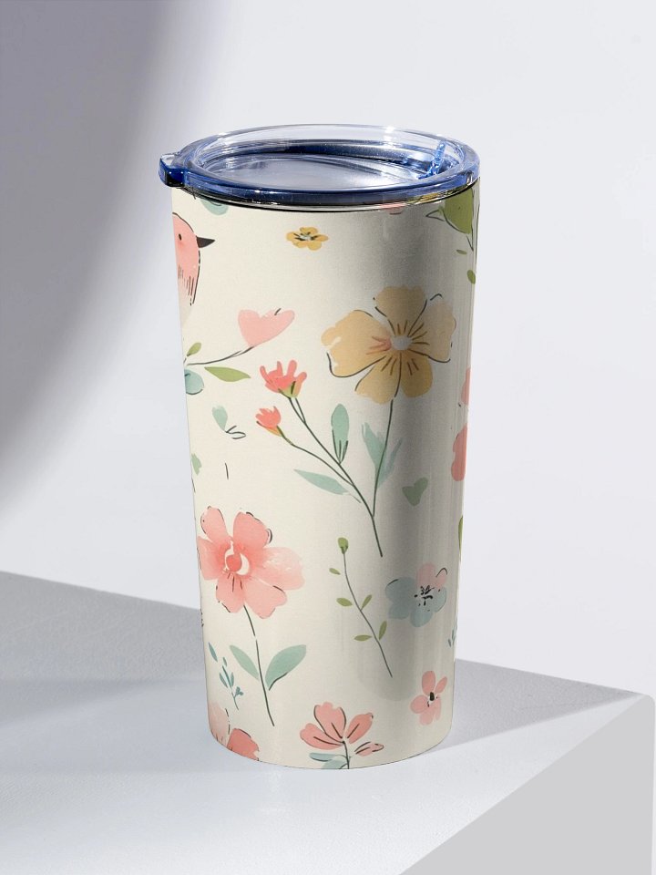 Whimsical Garden Stainless Steel Tumbler product image (2)