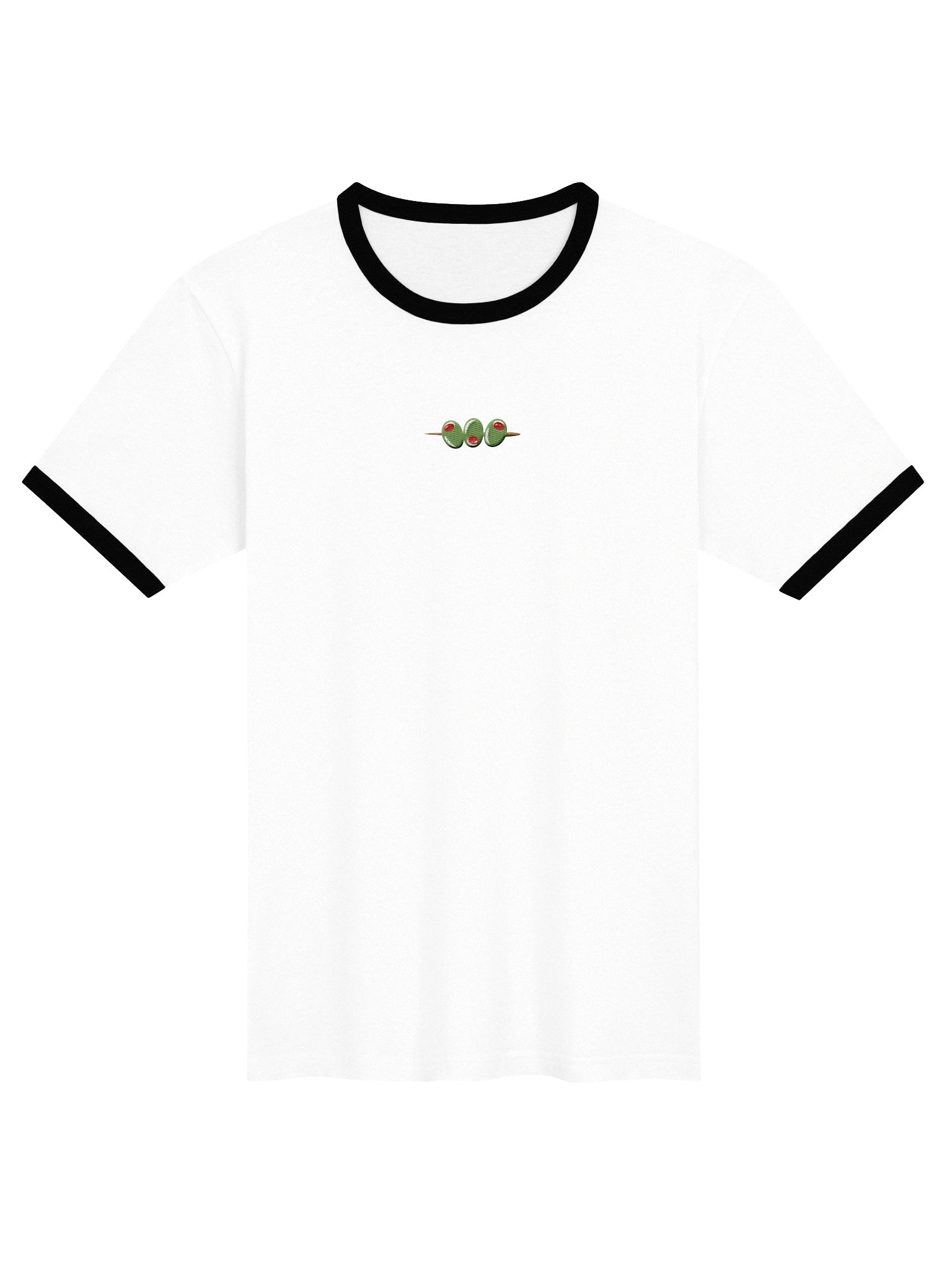 OlivesCrossing Embroidered Ringer Tee product image (3)