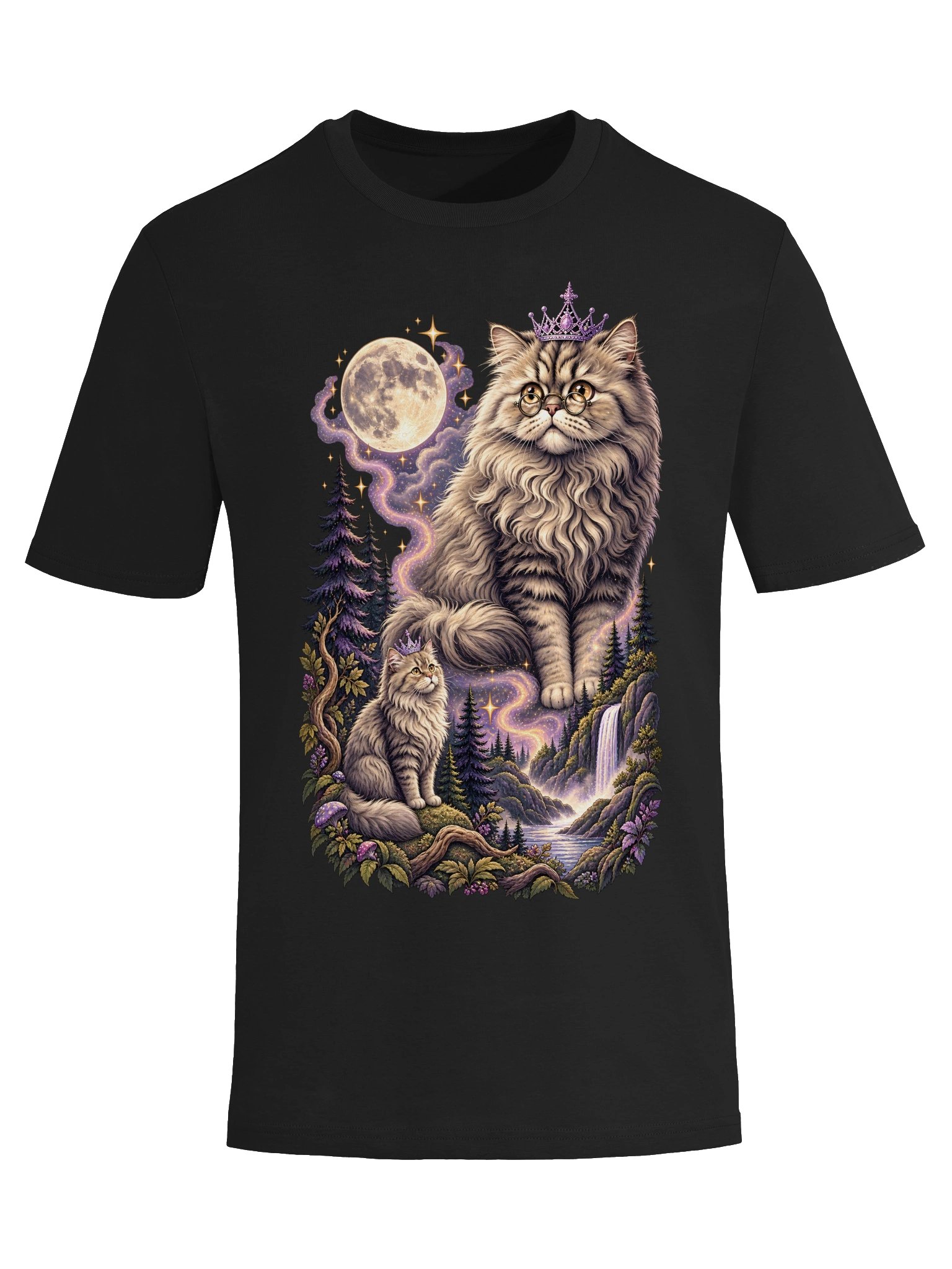 Fantasy Persian Cat Vintage T-Shirt product image (6)