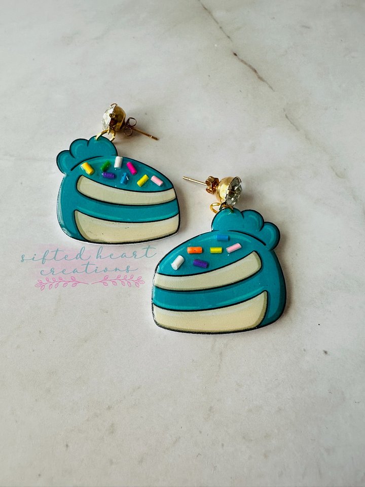 Cake Slice Earrings product image (1)