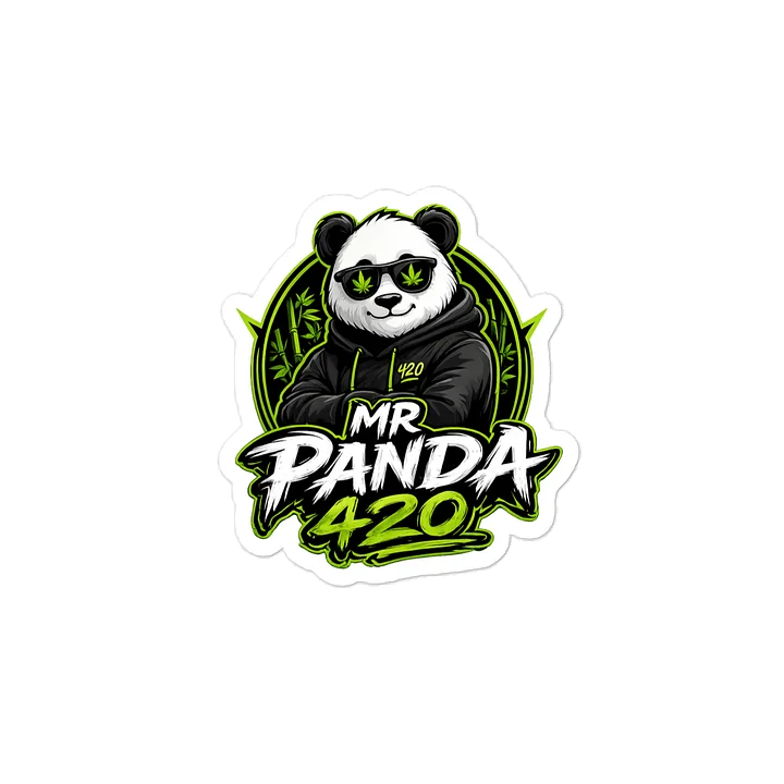 Mr Panda Vinyl Decal product image (2)
