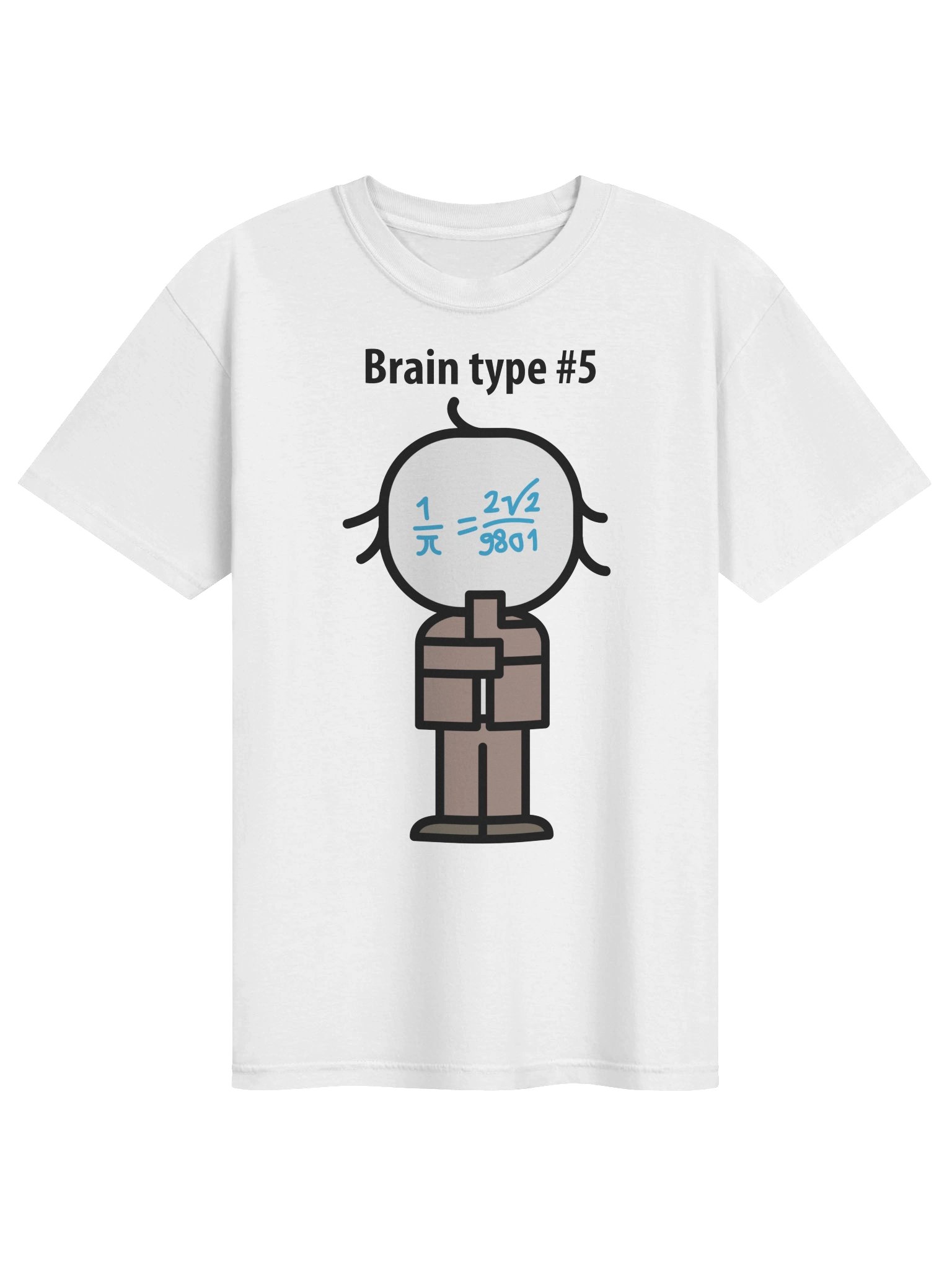 Brain type #5 T-shirt product image (1)
