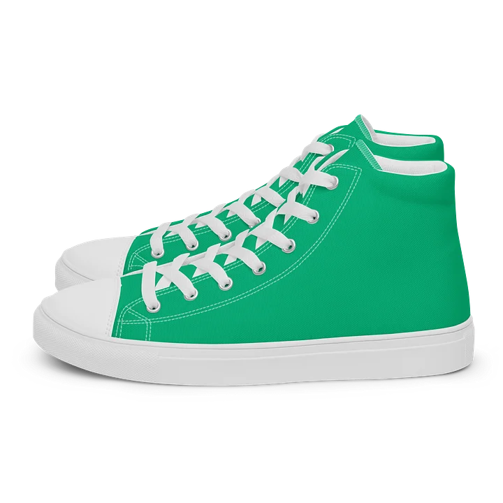 Vivid Turquoise Rise High-Top Sneakers product image (2)