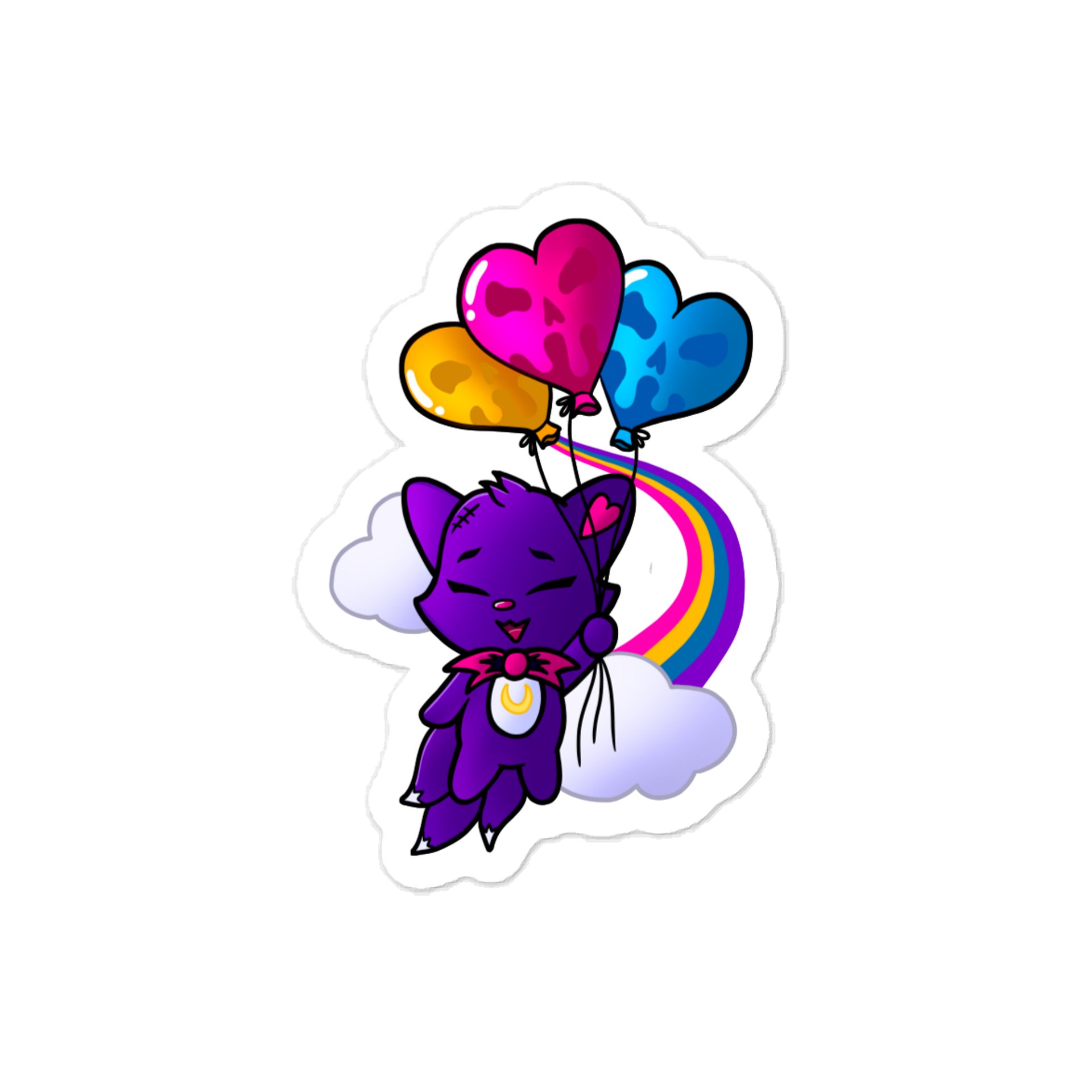 Vinyl Decal | Balloon Kizune product image (1)