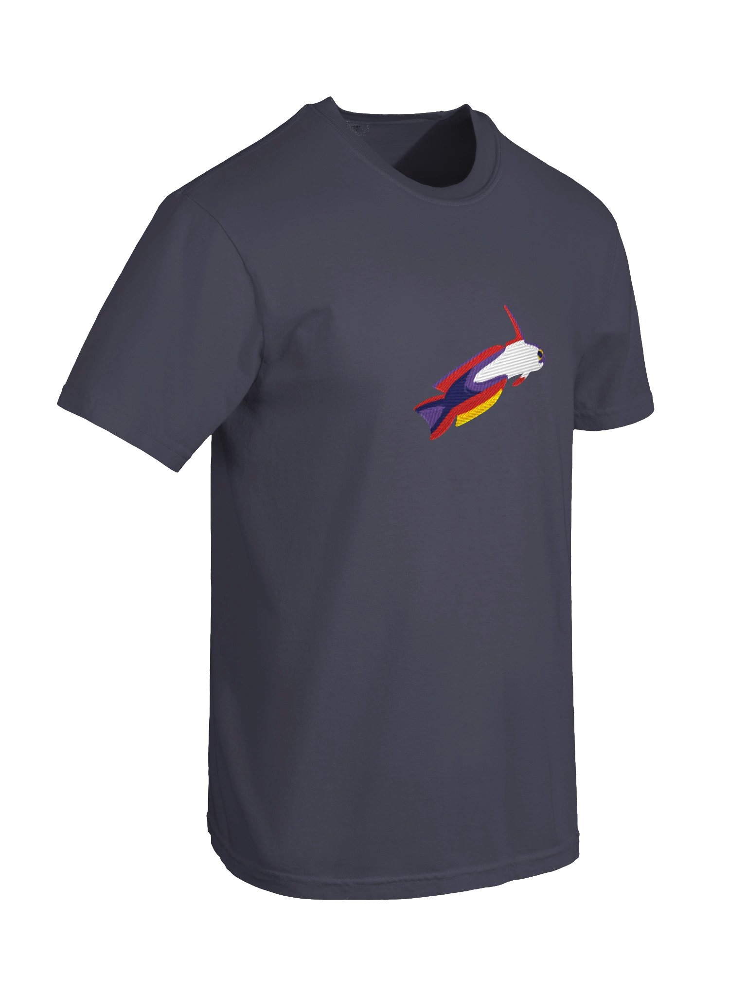 Purple Firefish Goby Embroidered Shirt | Reef Aquarium Fish Embroidery Tee | Saltwater Marine Fish Apparel product image (30)