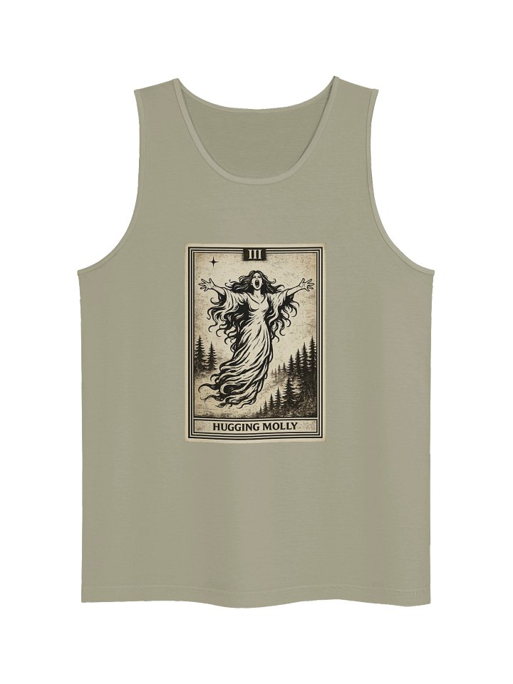 HUGGING MOLLY- THE EMPRESS- UNISEX GARMENT DYED TANK TOP product image (17)