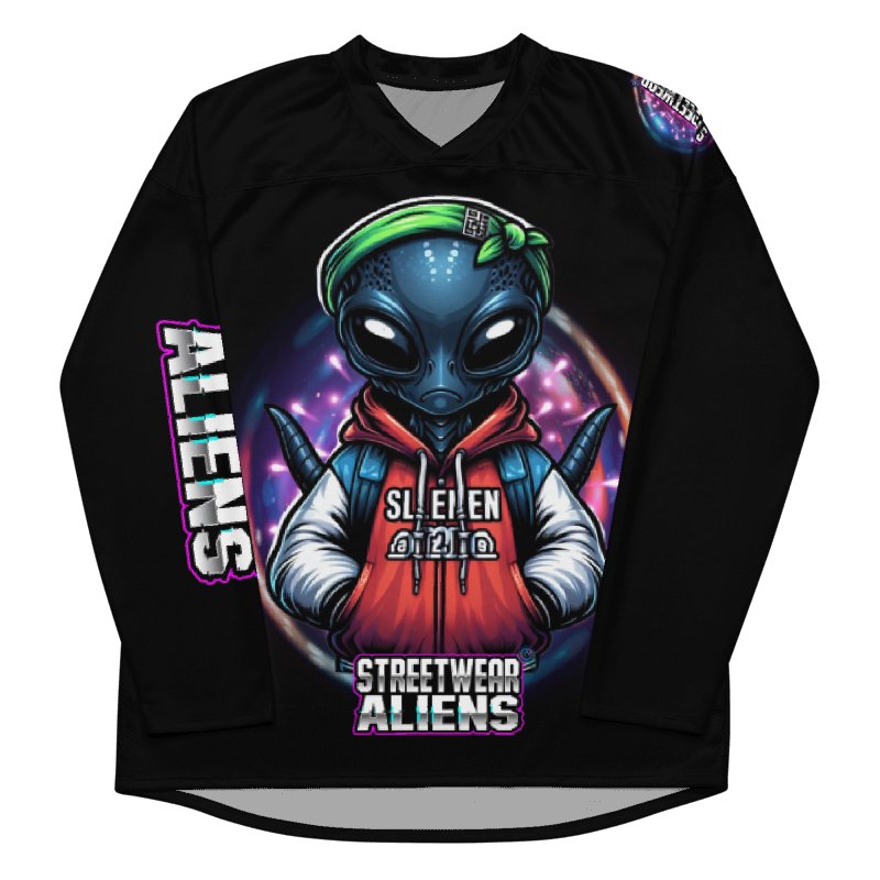 LIMITED EDITION - CNX Core All-over print Unisex Long Sleeve Tee — Streetwear Aliens 001 product image (1)