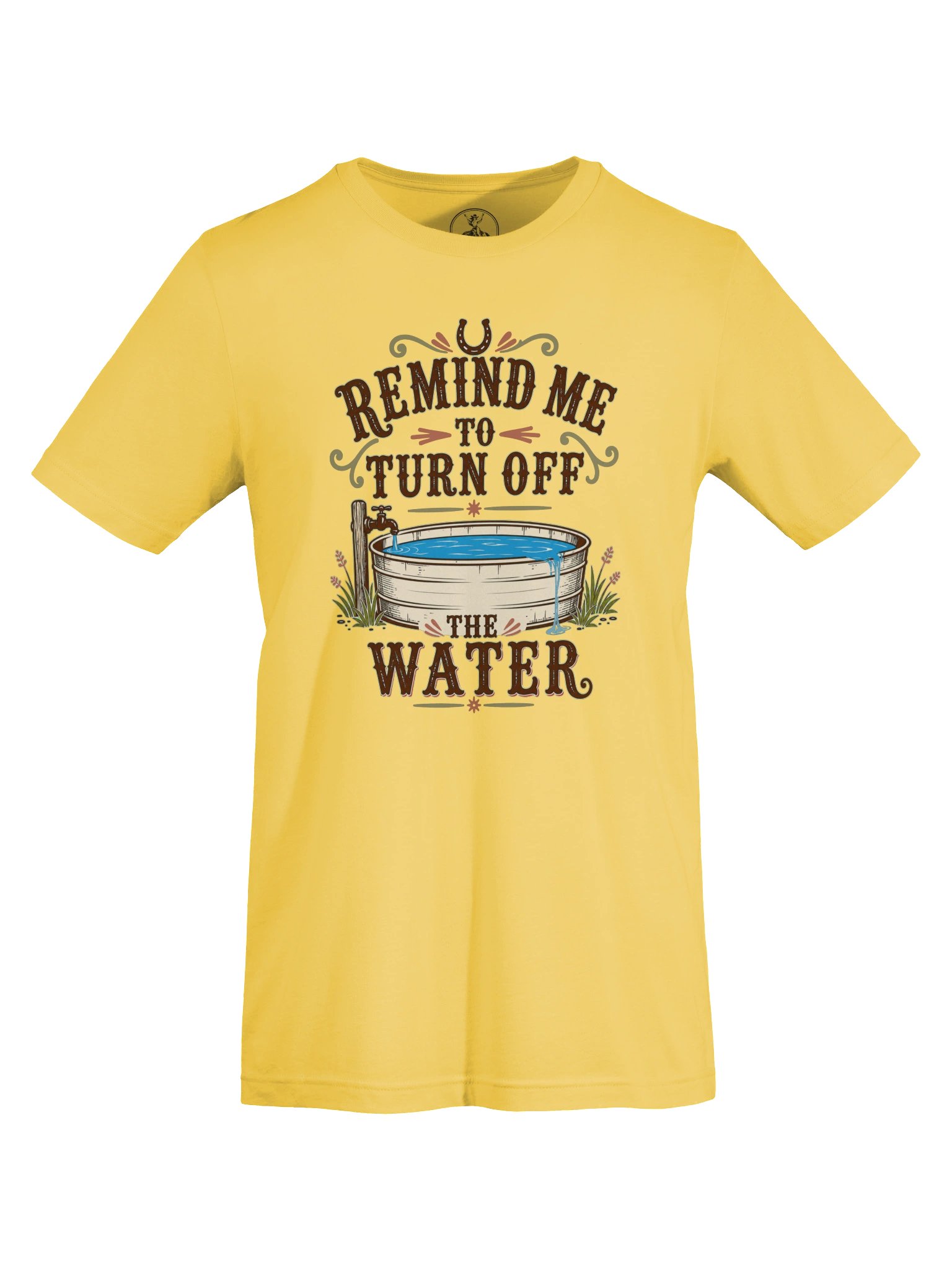 Remind Me to Turn Off the Water Tee product image (25)