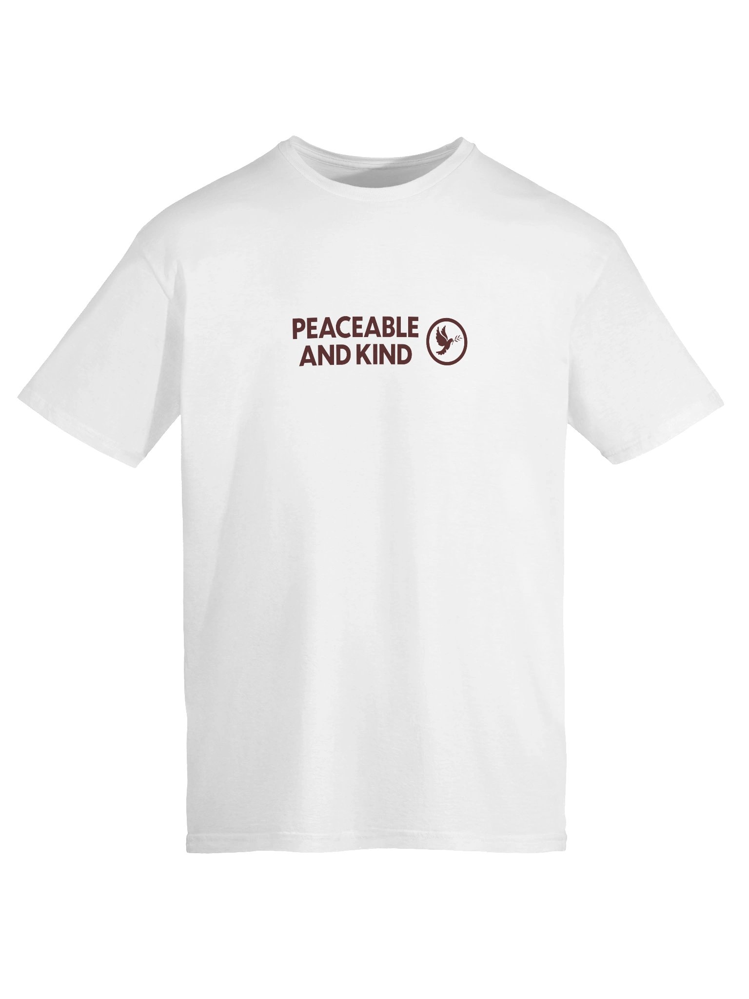 Peaceable and Kind (White Tee) product image (9)