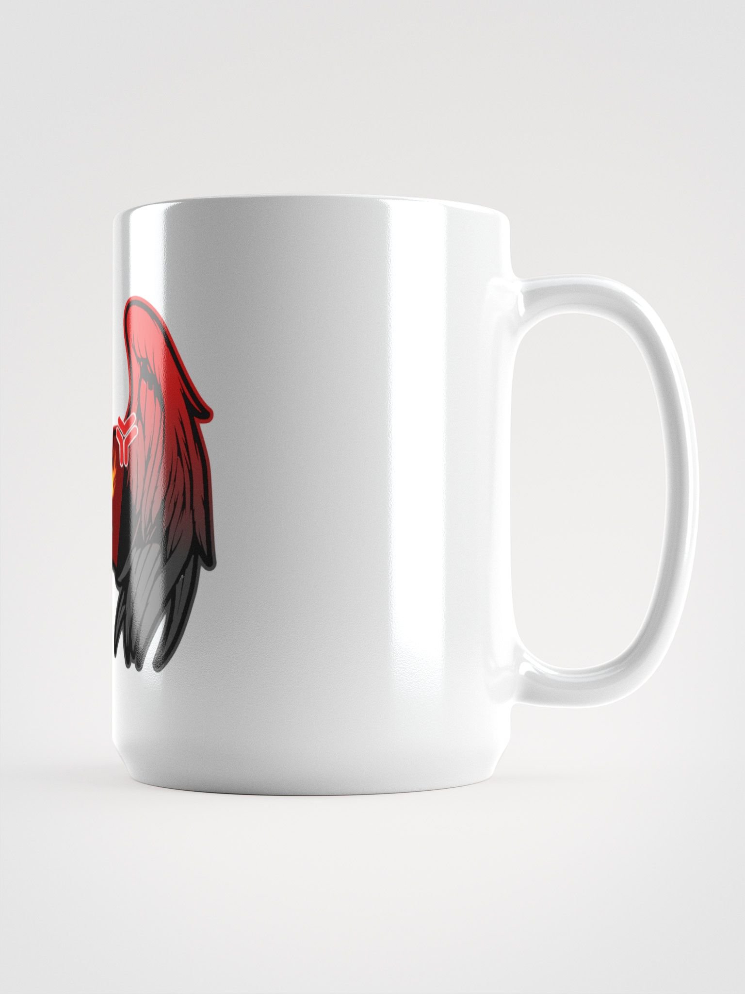Fiery Wings White Glossy Mug product image (2)
