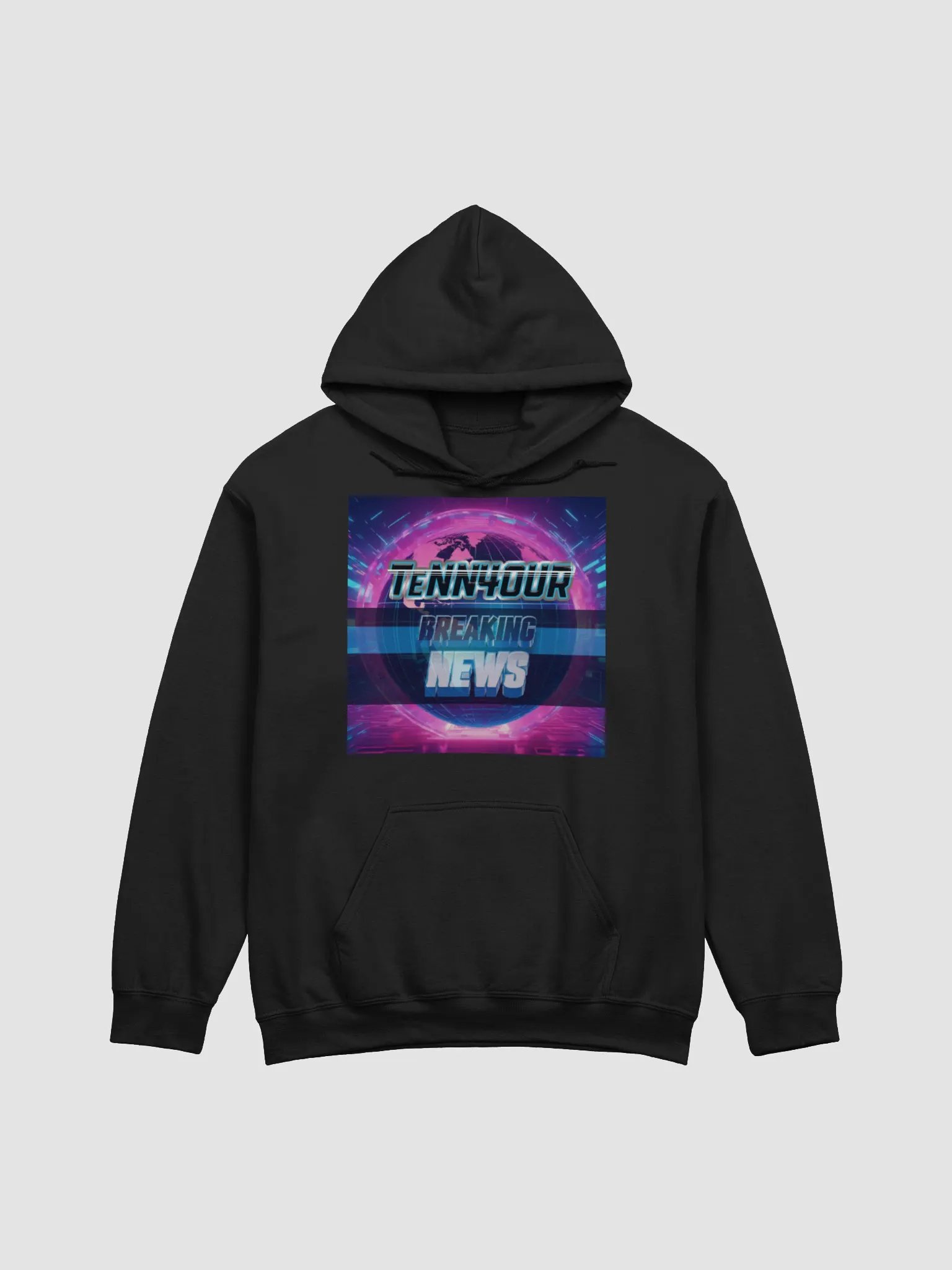 Breaking News ( TeNN4OUR Style) Hoodie (Reporting Live From) product image (1)