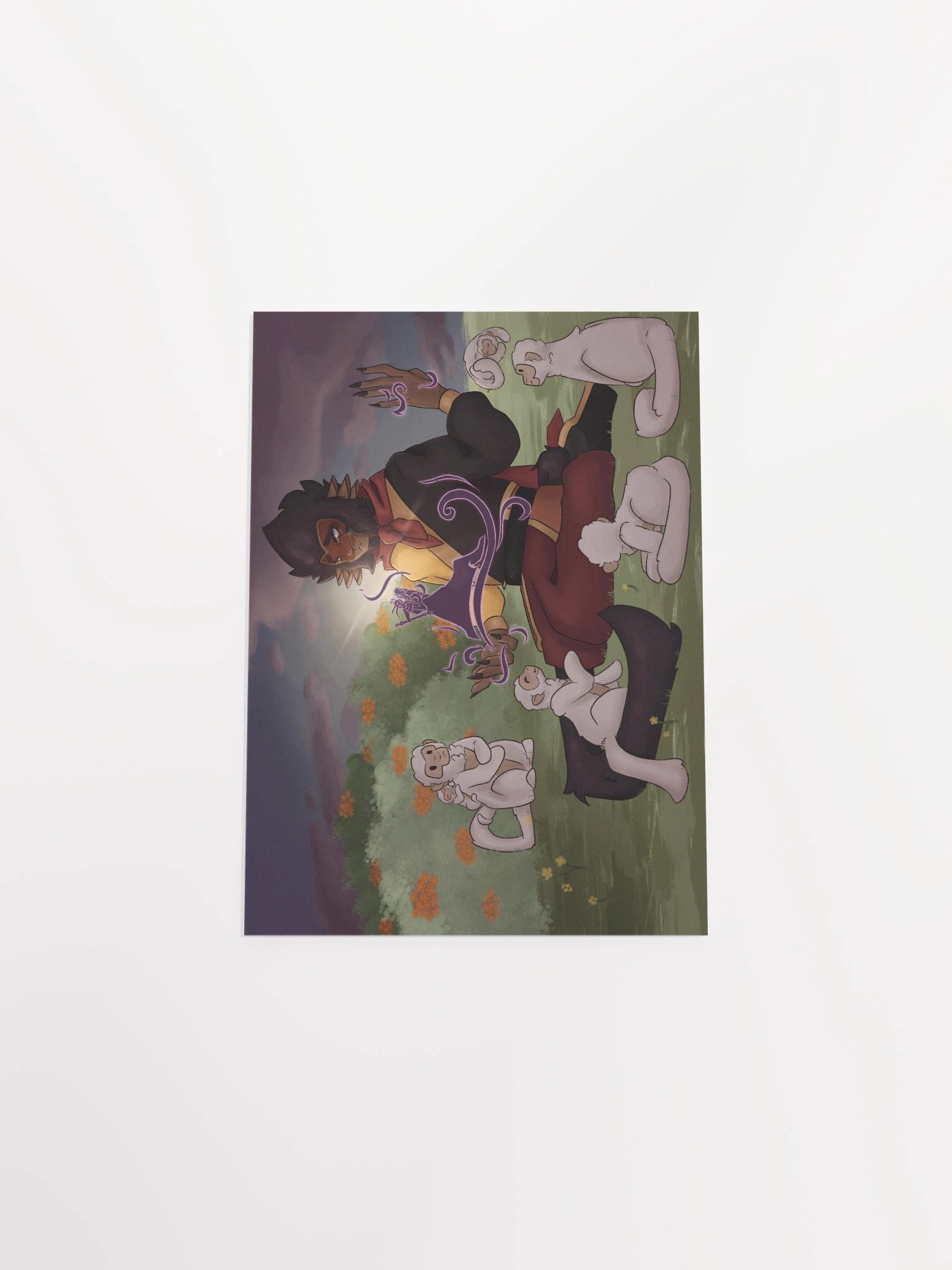 Macaque with Monkeys print product image (4)