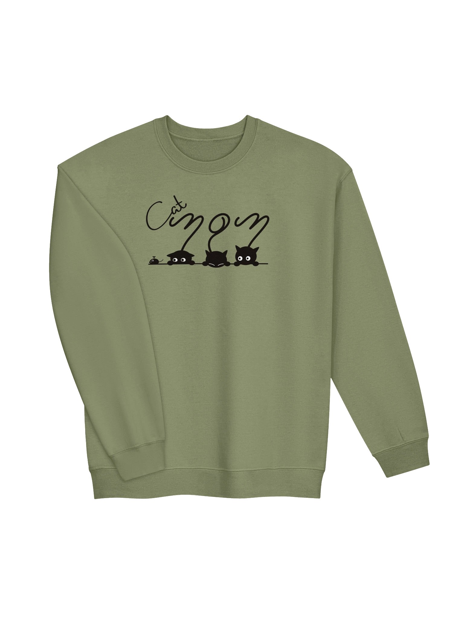 Cat Mom 1 - Unisex Adult Sweatshirt product image (2)