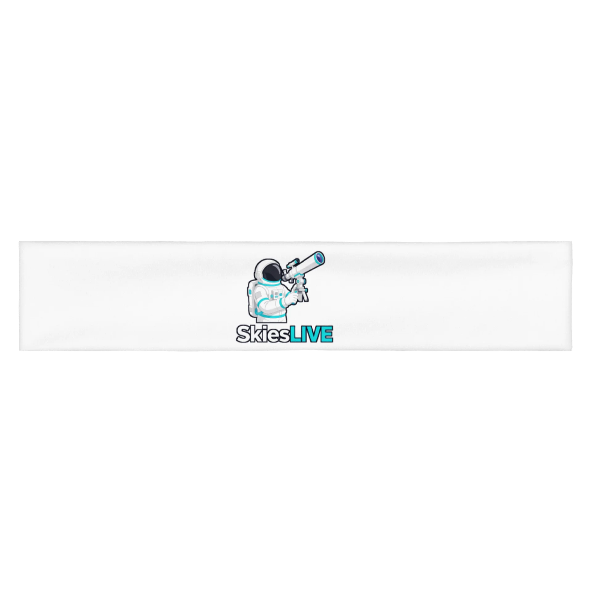 SkiesLIVE Astronaut Headband (White) product image (1)