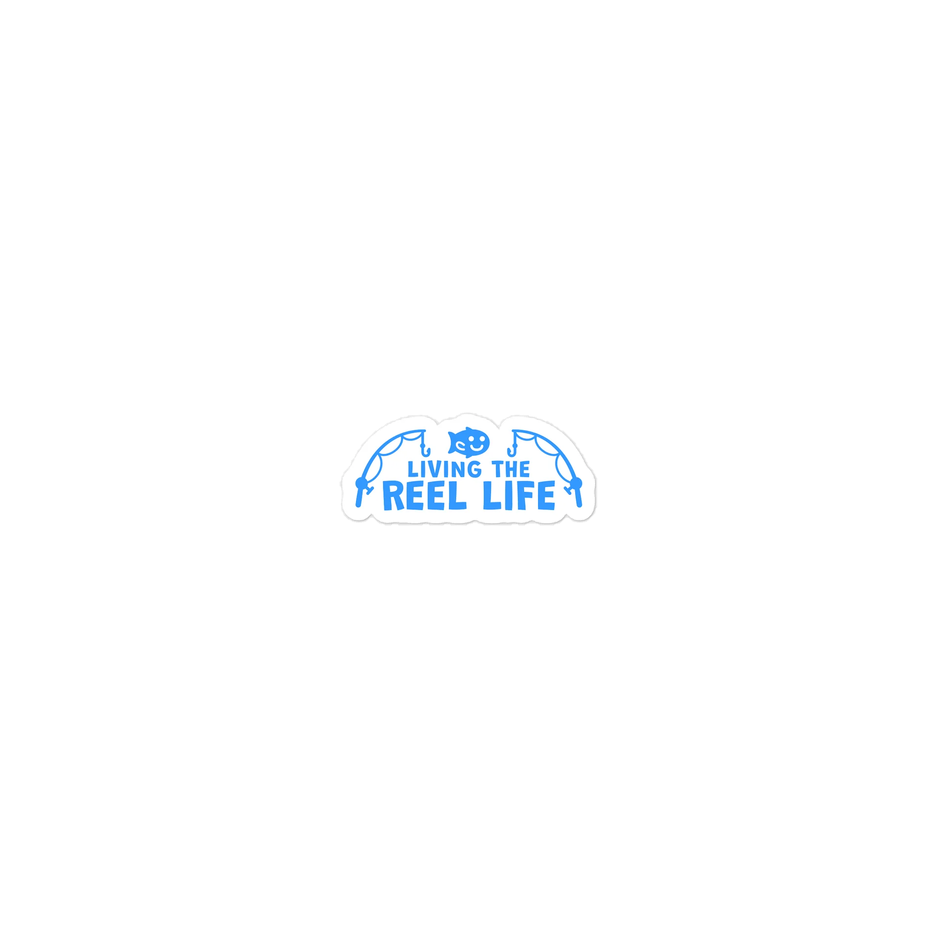 Living the Reel Life Sticker product image (1)