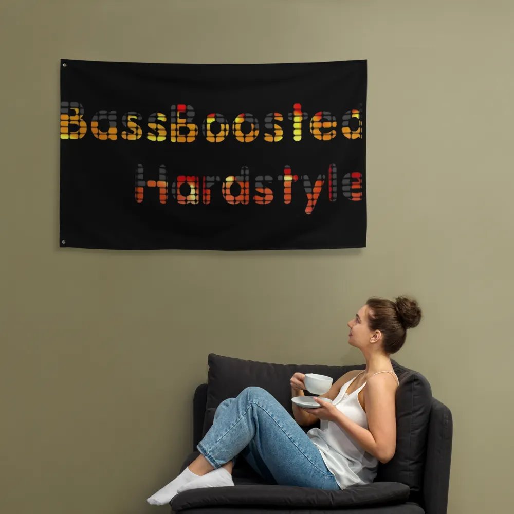 BassBoostedHardstyle Flag product image (12)