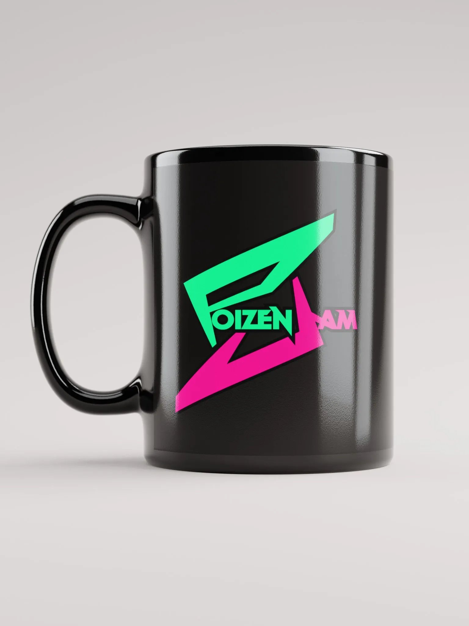 PoizenJam Logo Mug (Black) product image (12)