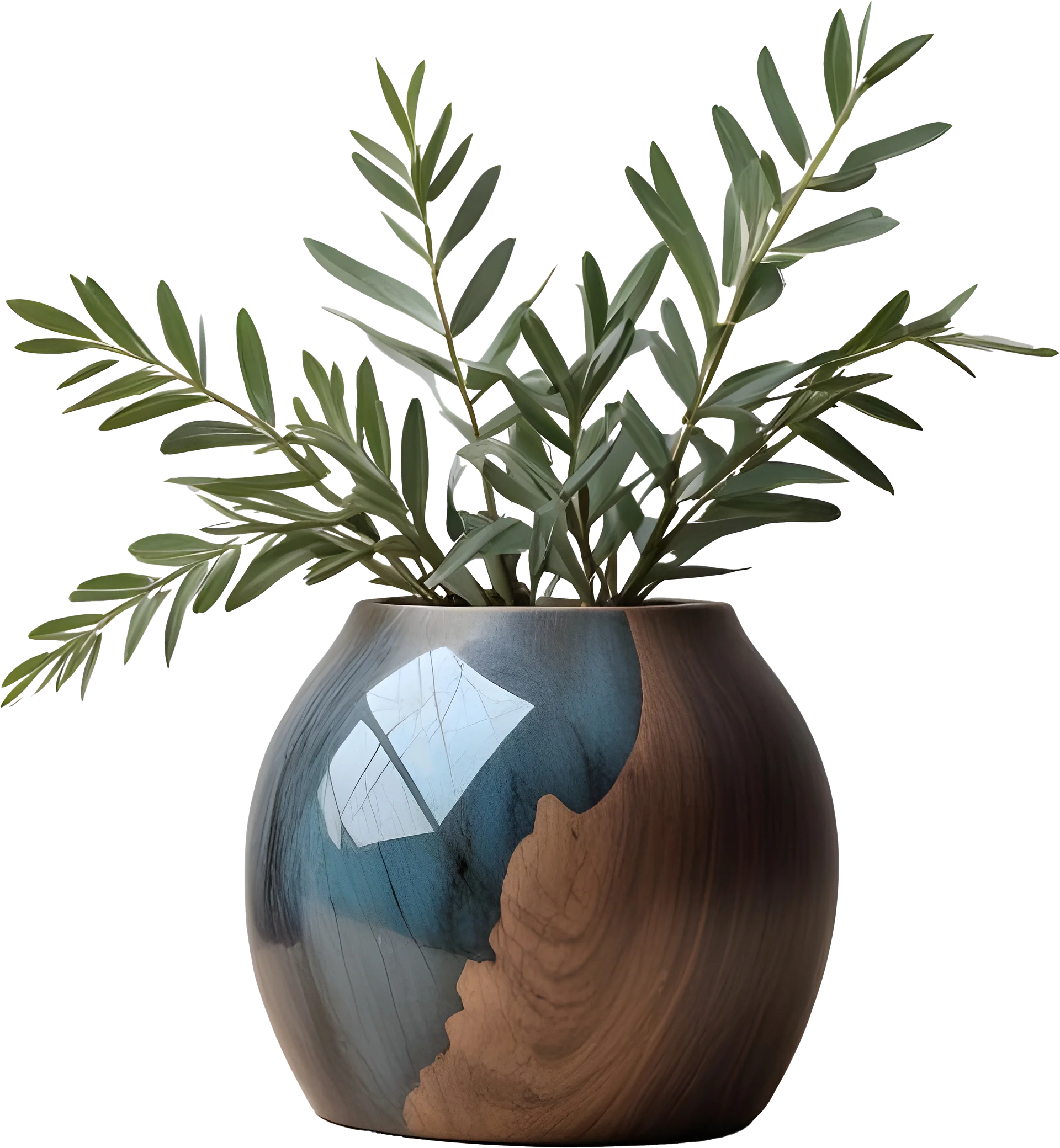 Celestial Grace – Harmony Sphere Vase PNG product image (1)