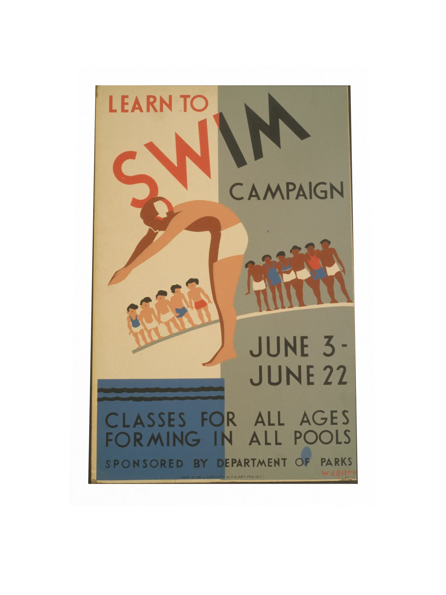 Learn to Swim Poster product image (1)