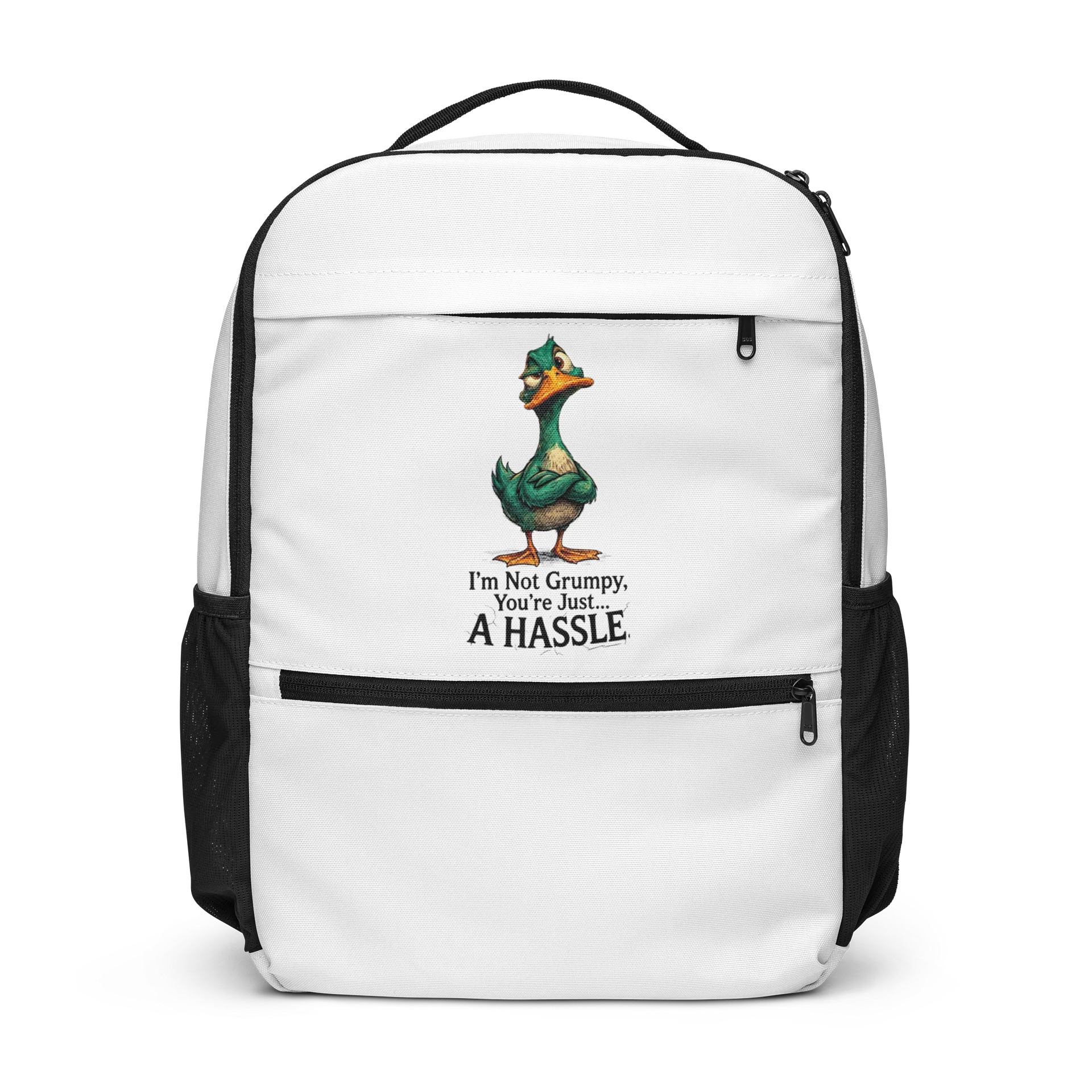 "I'm Not Grumpy" Premium Everyday Backpack – Stylish, Durable & Fun product image (1)
