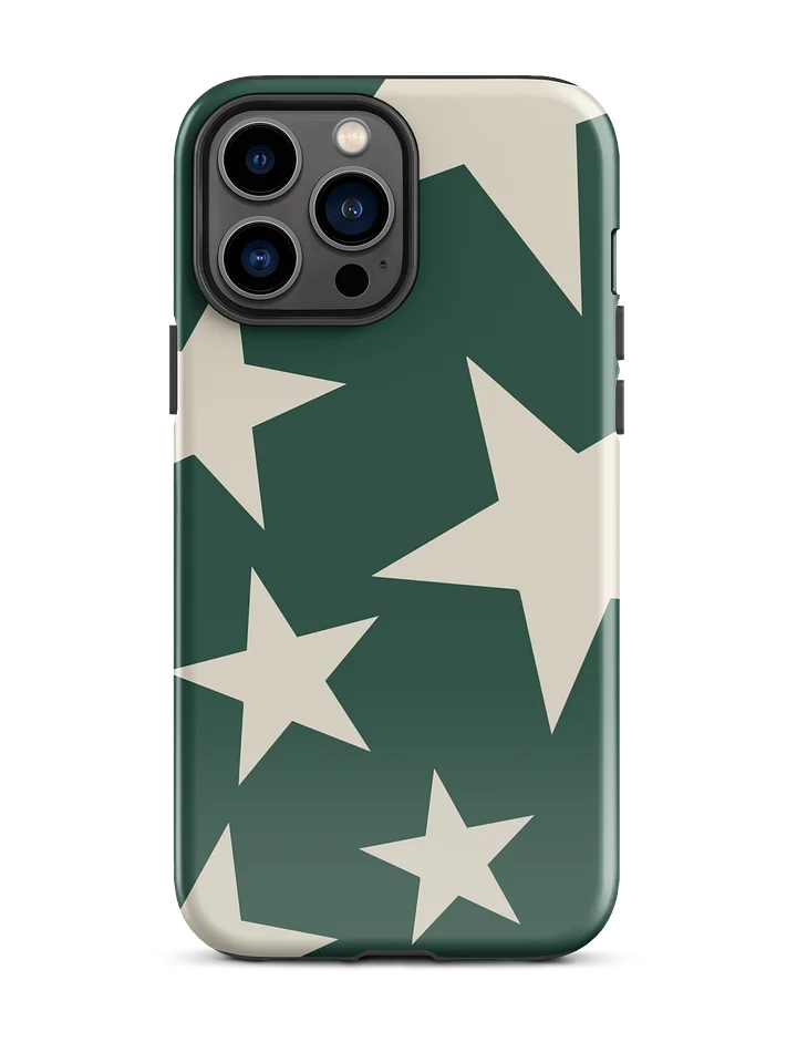 Big Ol' Stars Old Money Green iPhone Case product image (1)