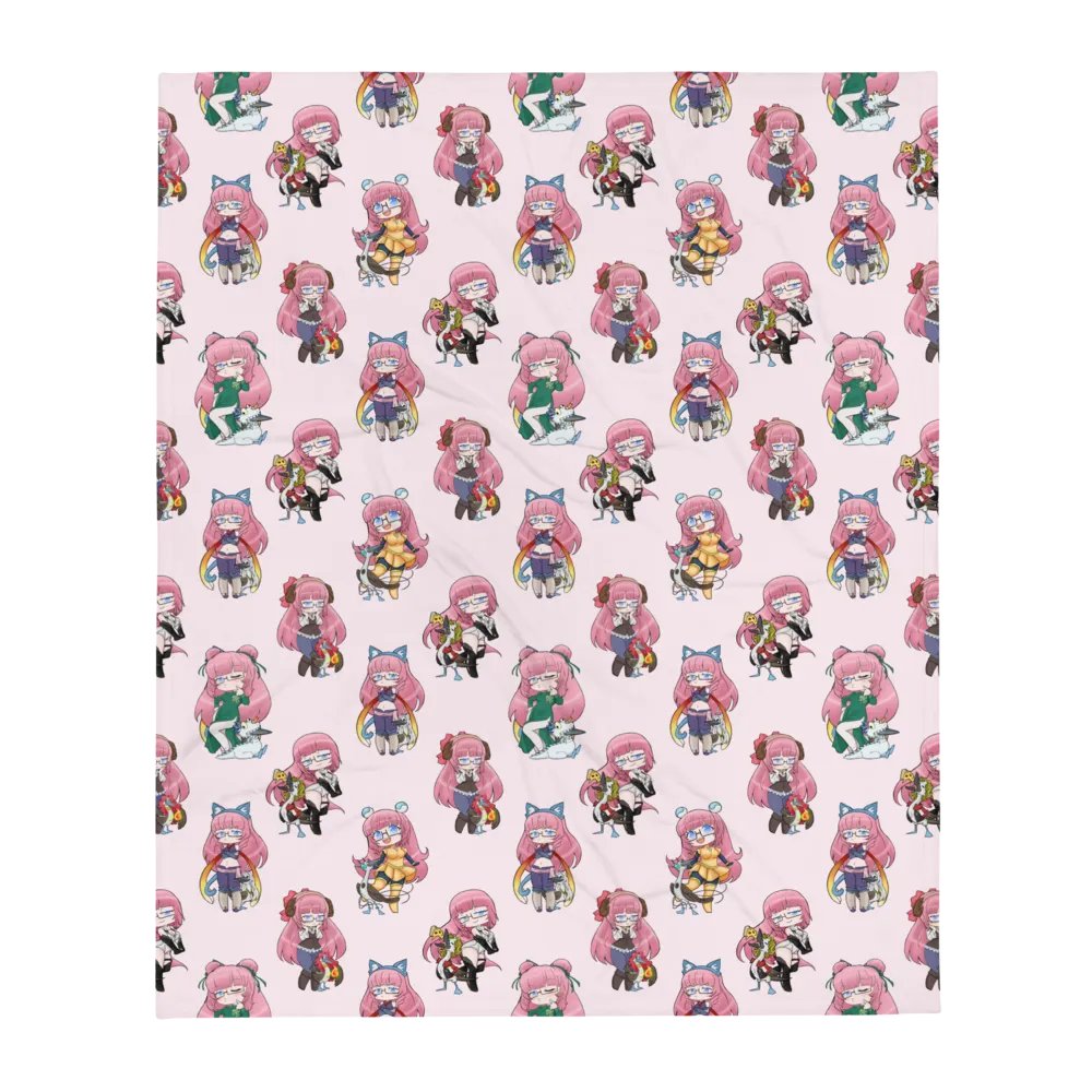 Squeaky's Brainrot Cosplay Blanket product image (1)