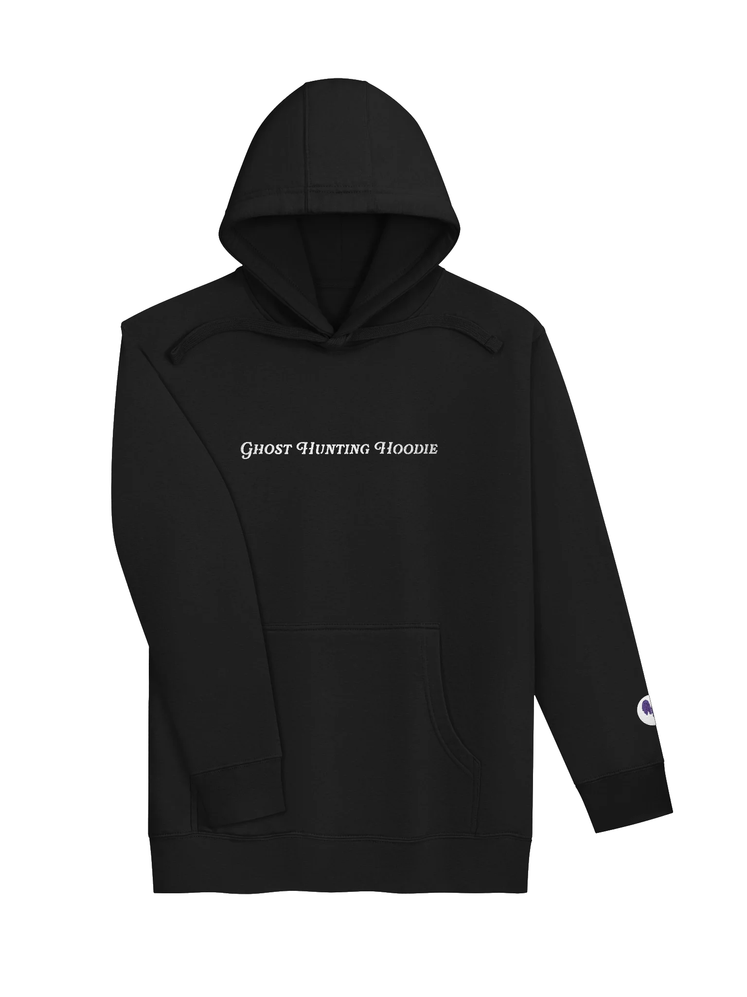GHOST HUNTING Hoodie (Embroidered) — Official Podcast Merch product image (3)