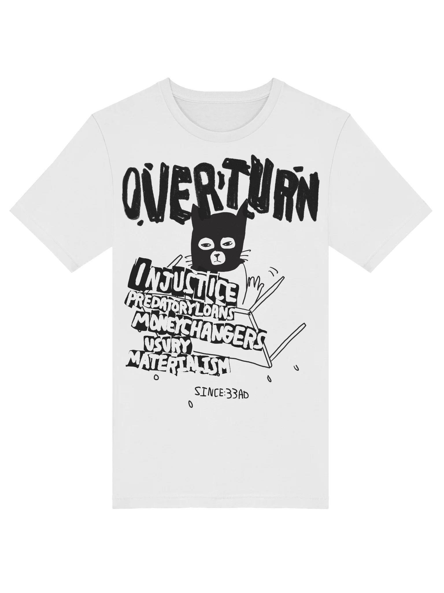 Overturn the Moneychangers Statement Tee product image (5)