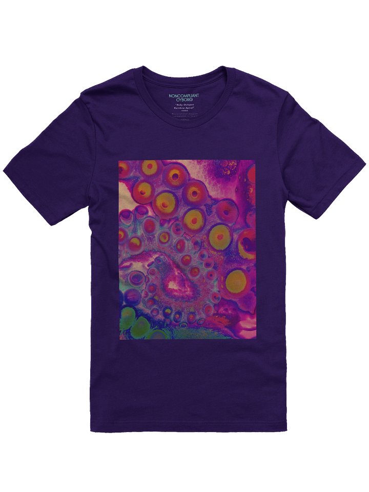 Ruby Octopus Rainbow Spiral T-Shirt product image (1)