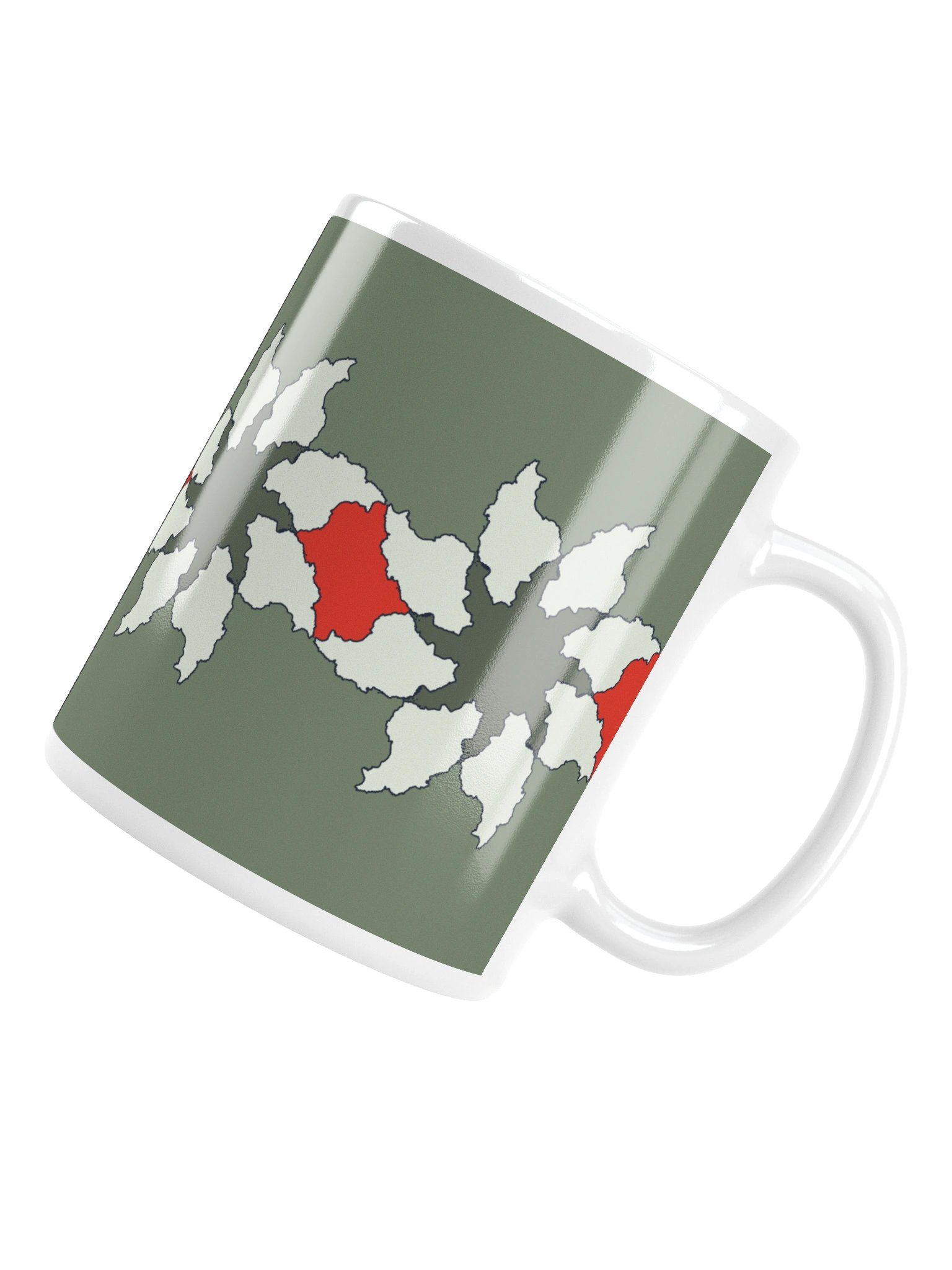 Where Iran Blooms Mug — Sage product image (6)